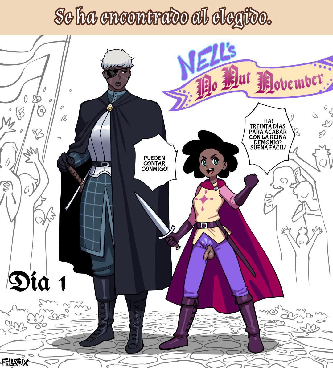 Comic Porno Nell No Nut November - Fellatrix (#7)