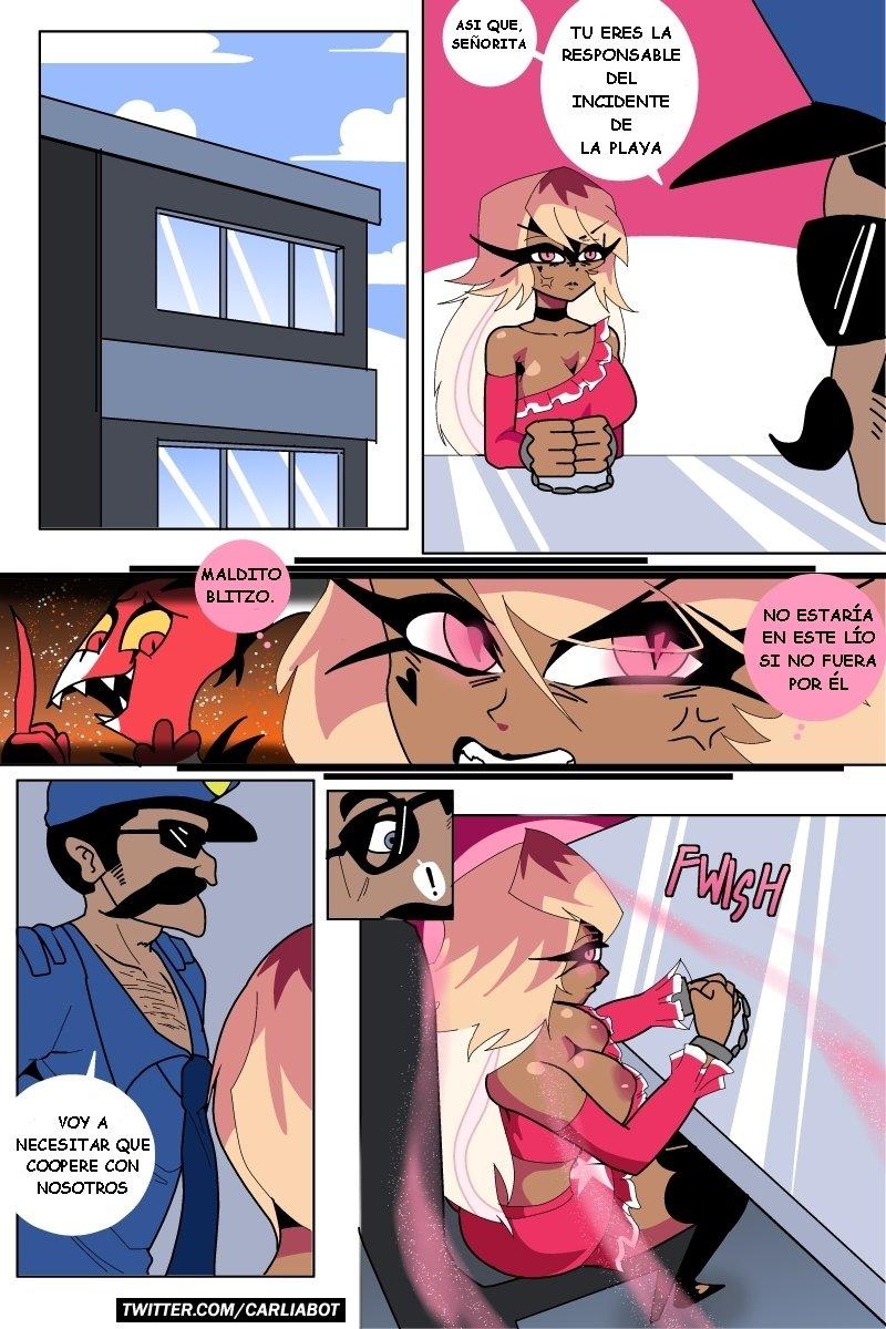 Comic Porno de Verosika Interrogation - Carliabot (#1)