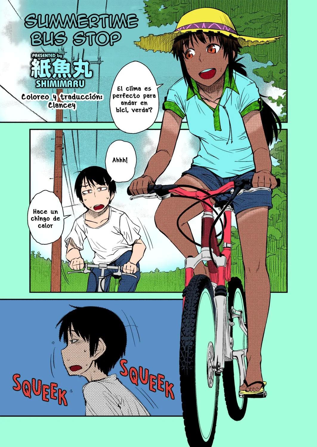 Comic Porno de Summertime Bus Stop (#1)