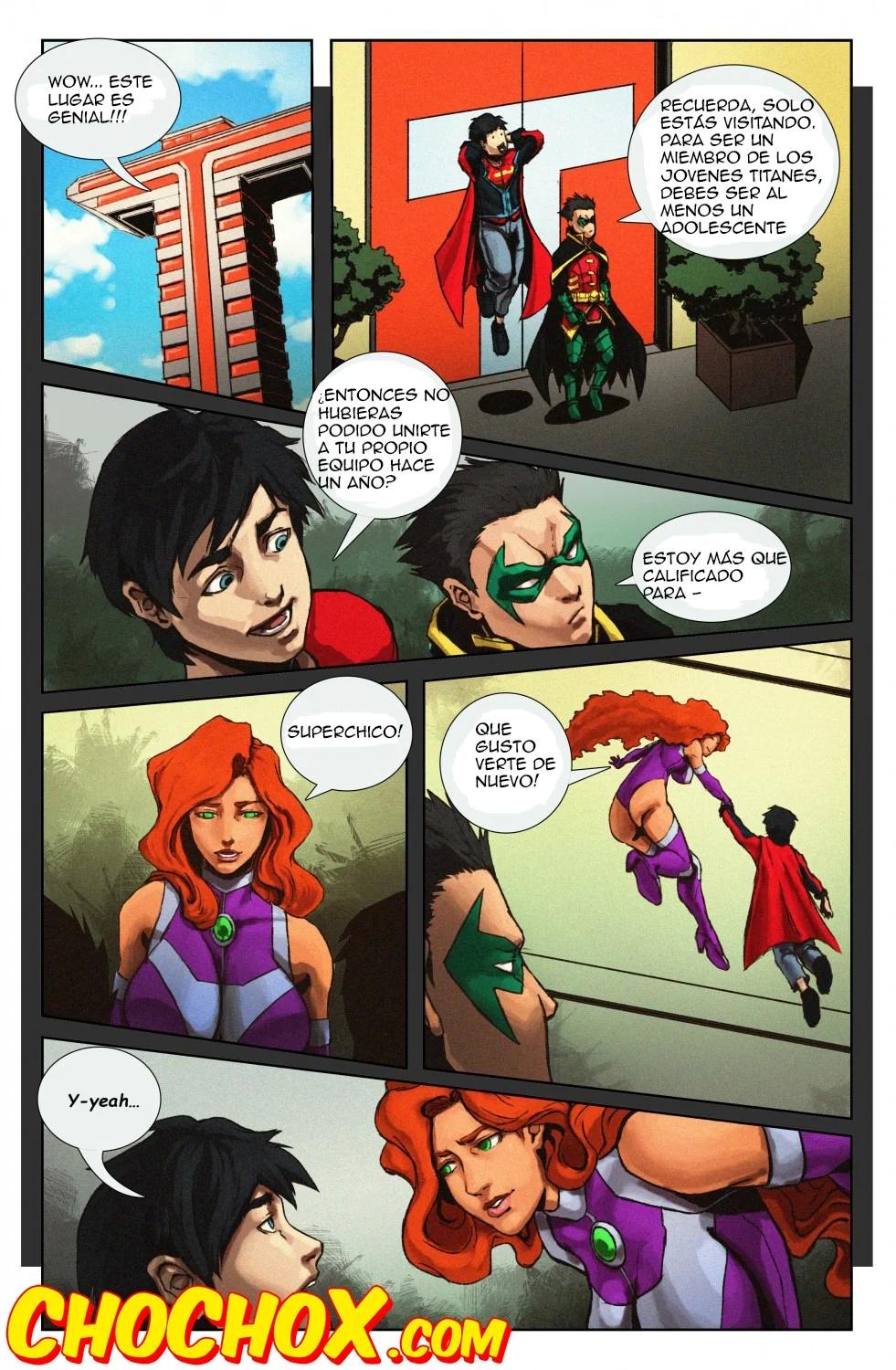 Comic Porno Super Sons XXX - Teen Titans (#3)