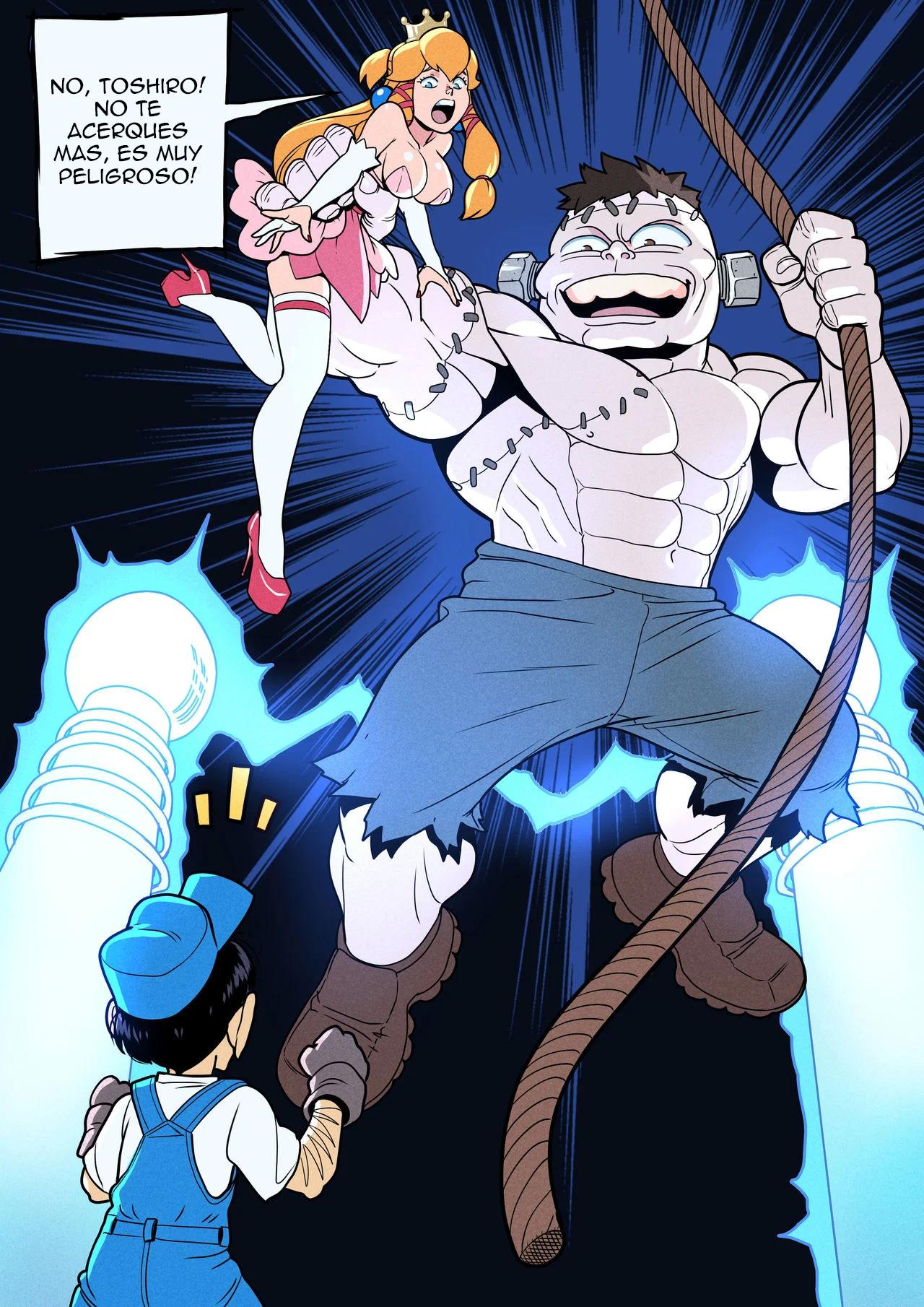 Comic Porno Super Toshiro Bro - Peach XXX (#3)