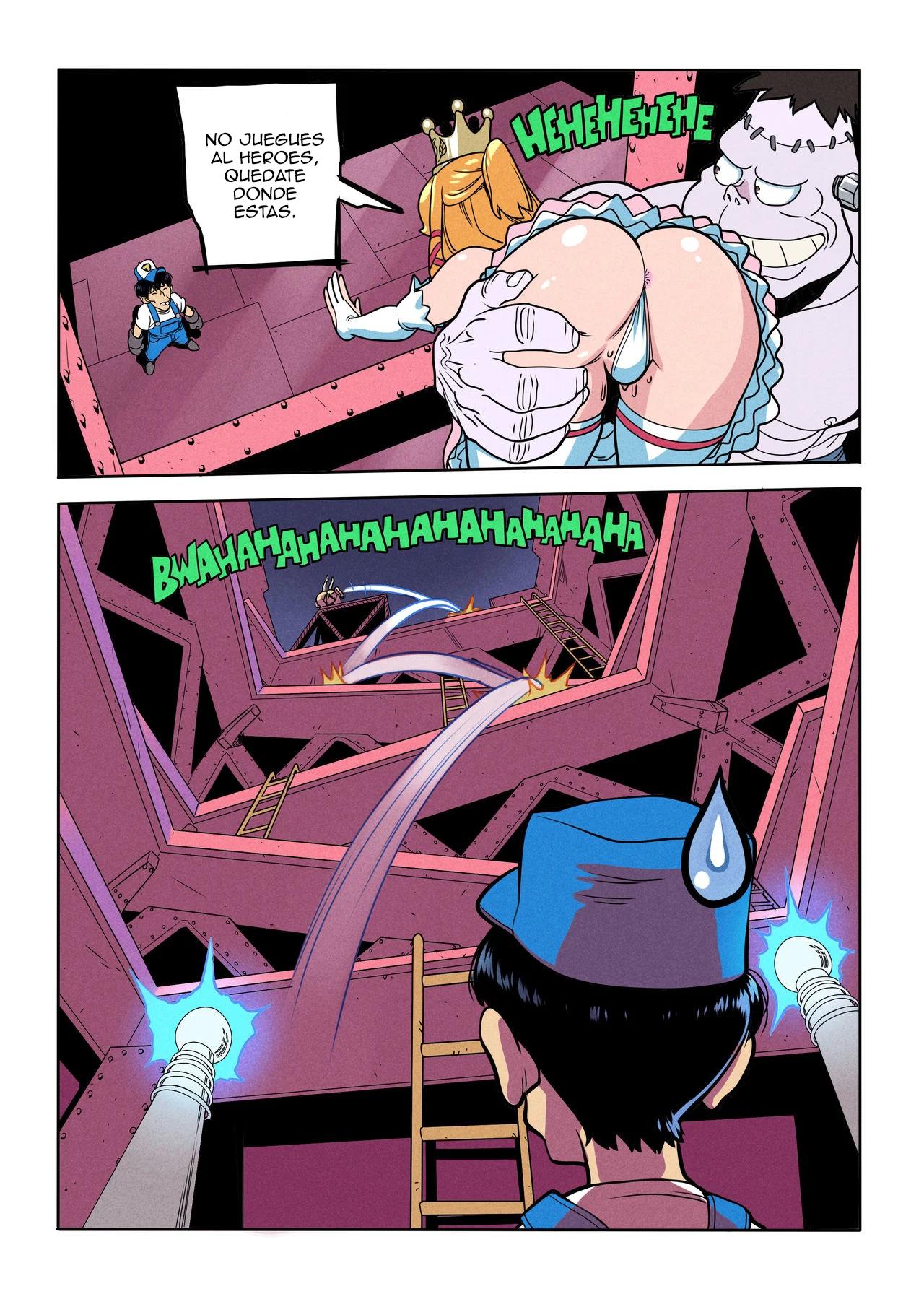 Comic Porno Super Toshiro Bro - Peach XXX (#4)