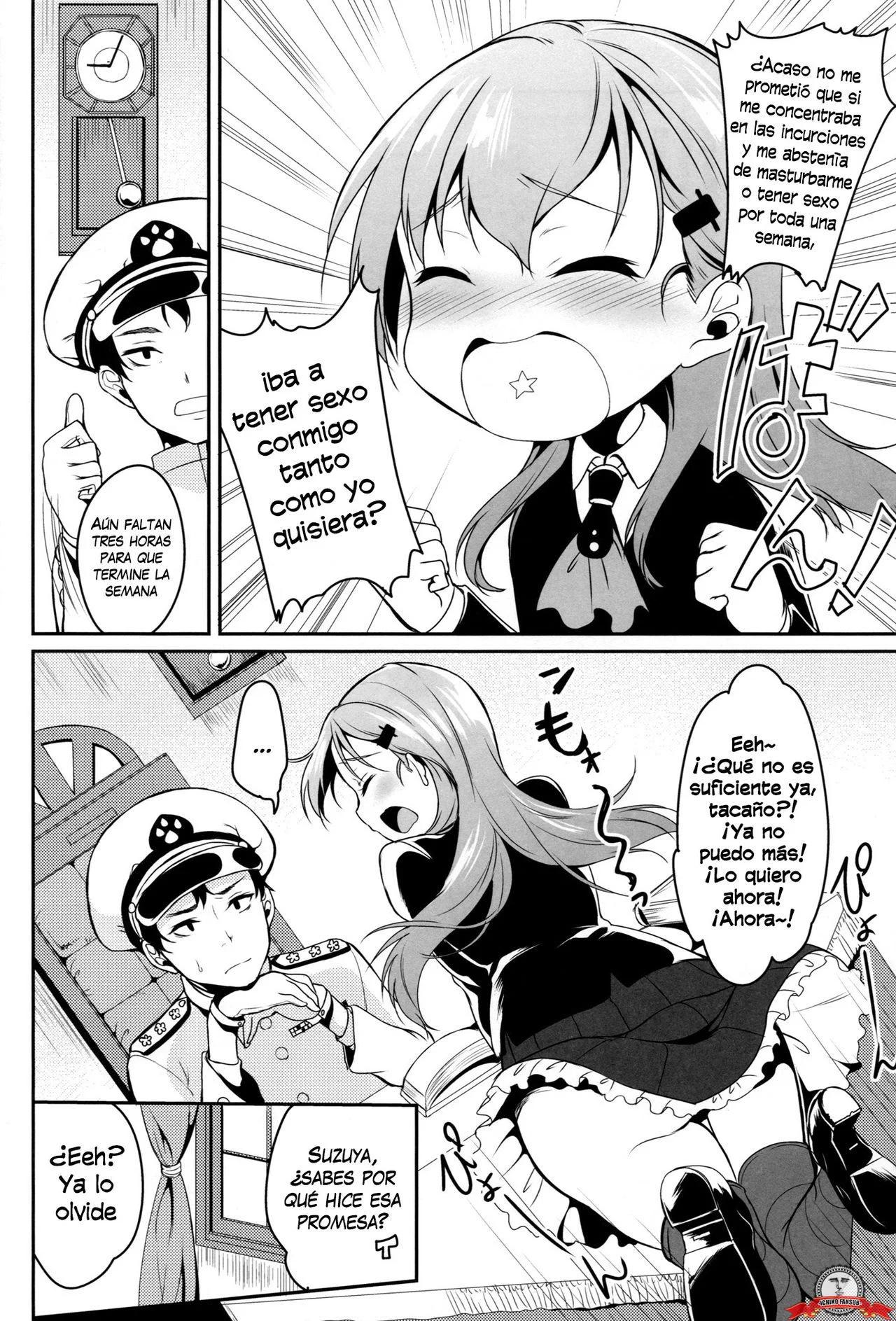 Comic Porno Suzuya Wa Sore O Gaman Dekinai (#4)