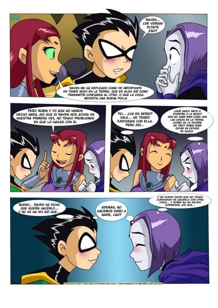 Comic Porno Teen Titans Comic XXX (#7)