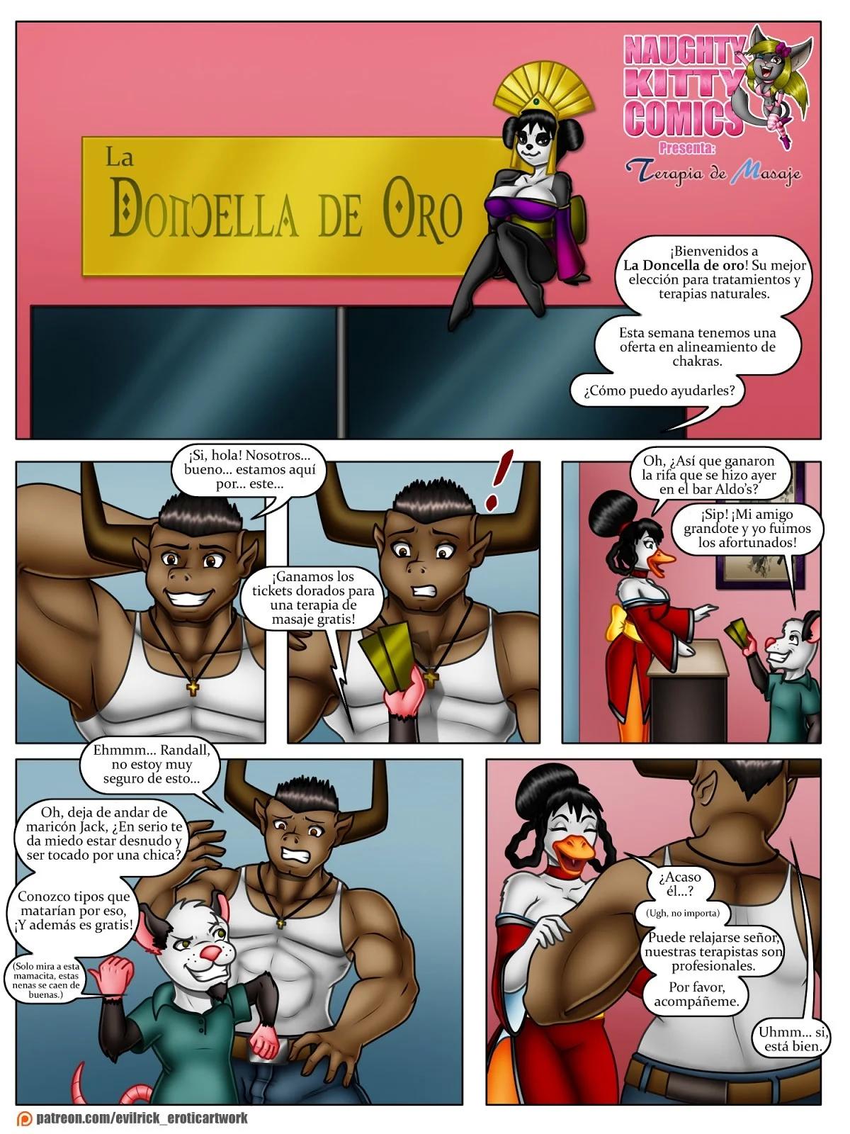 Comic Porno Terapia De Masaje - Evil Rick (#2)