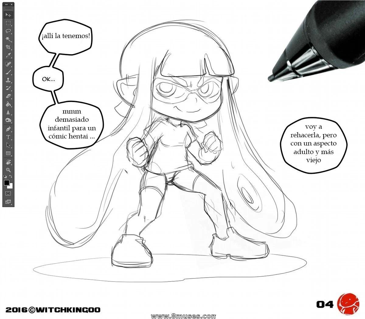 Comic Porno That Wasn’t Ink! - Splatoon (#5)