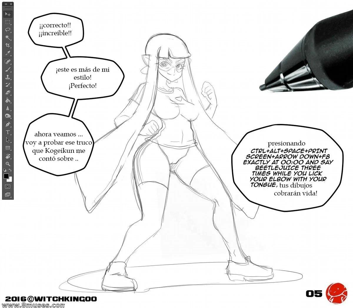 Comic Porno That Wasn’t Ink! - Splatoon (#6)