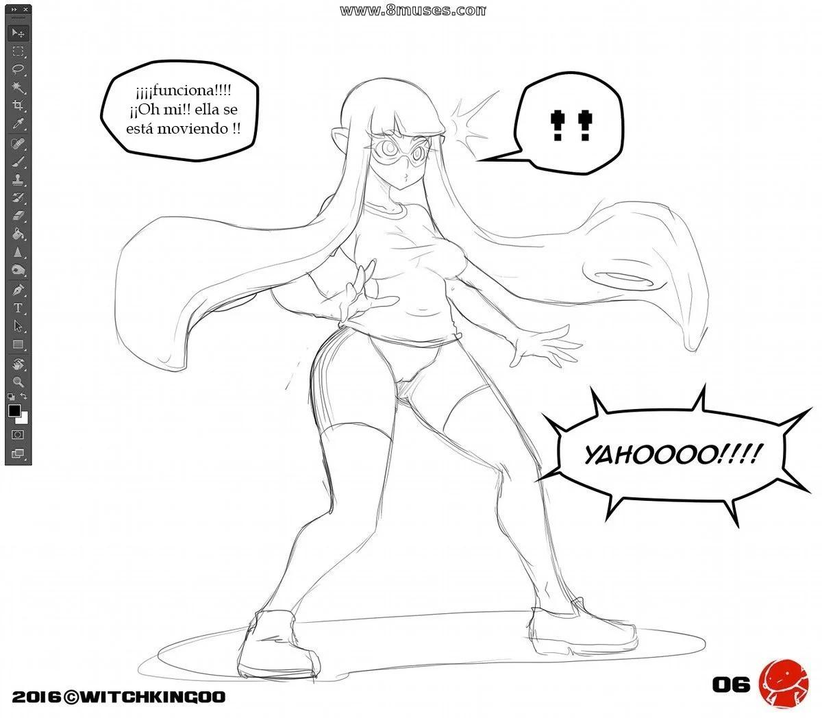 Comic Porno That Wasn’t Ink! - Splatoon (#7)