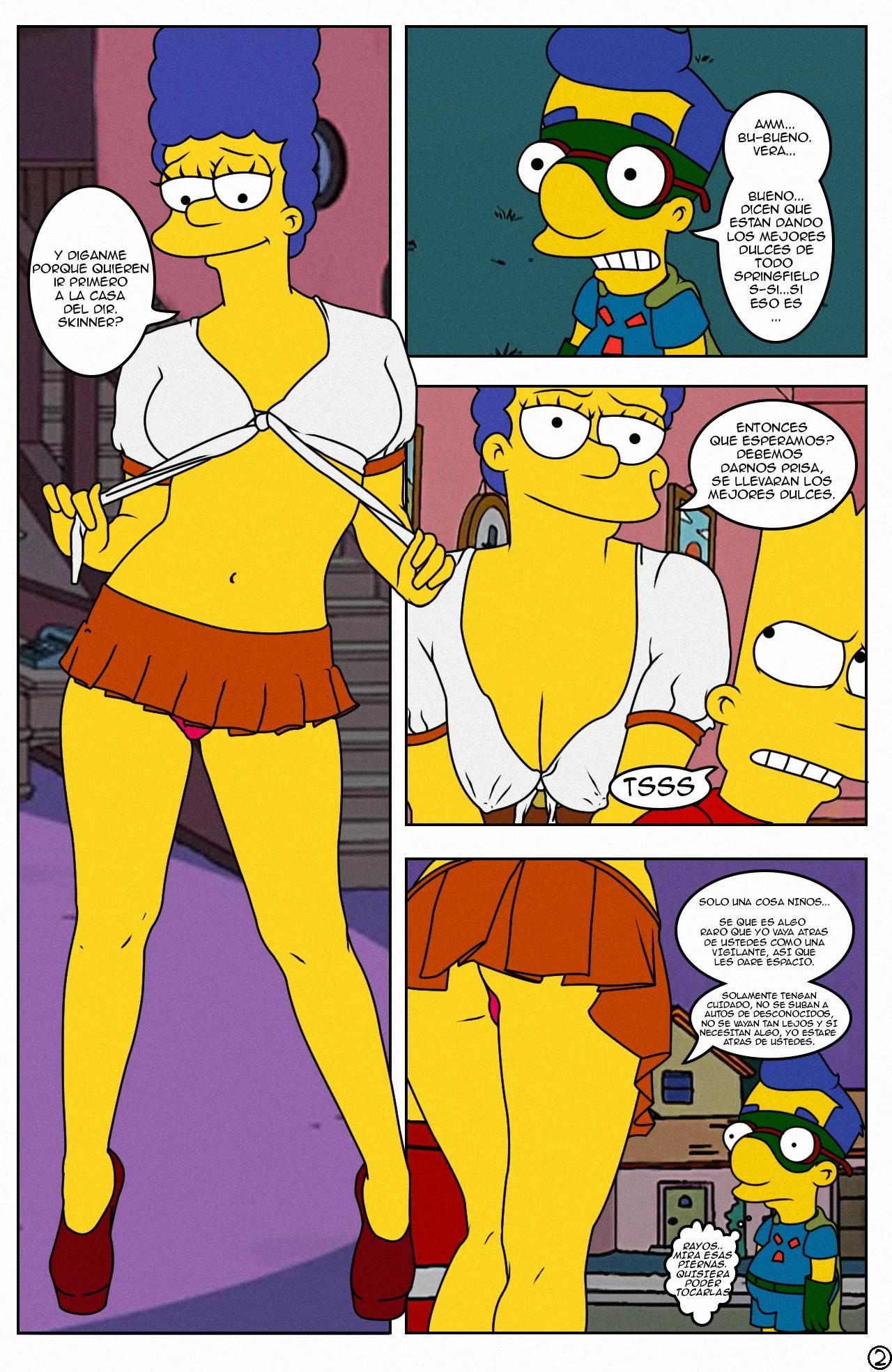 Comic Porno The Candy - Los Simpson Xxx (#2)