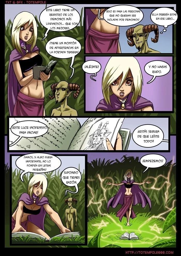Comic Porno The Cummoner 4 (#5)