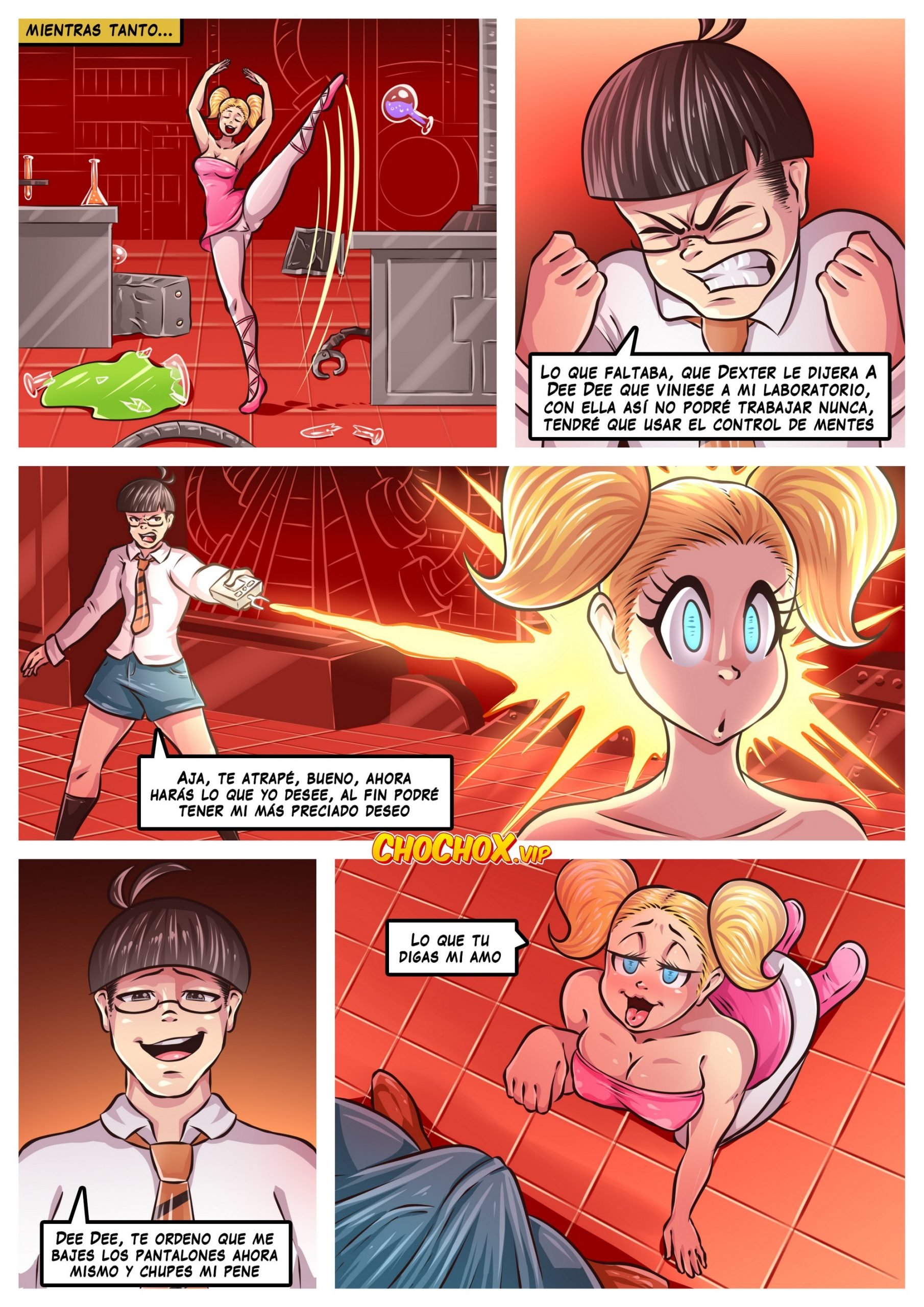 Comic Porno Entre Dimensiones - Dexter (Exclusivo ChoChoX) (#3)
