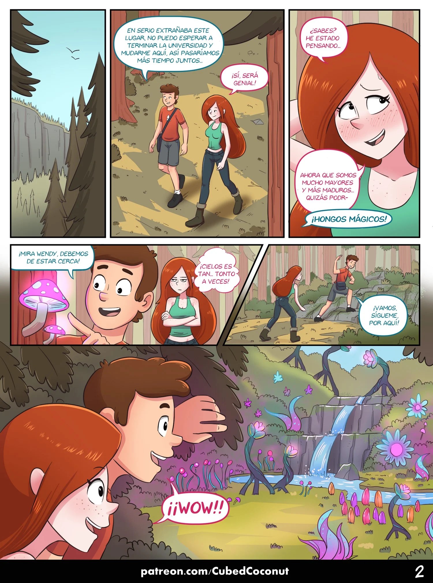 Comic Porno Wendy's Confession - Cubed Coconut (#3)
