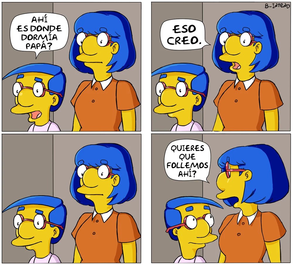 Comic Porno Milhouse X Luann - BIntend (#3)