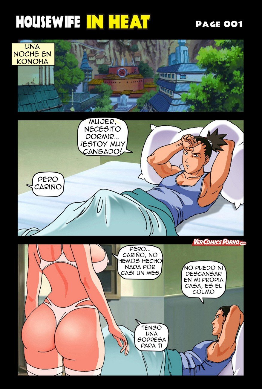 Comic Porno Housewife In Heat - Temari (#2)