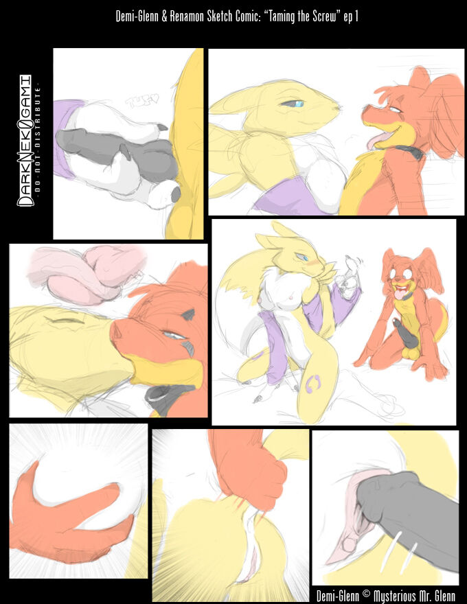 Comic Porno de Taming The Screw - Darknek0gami (#1)