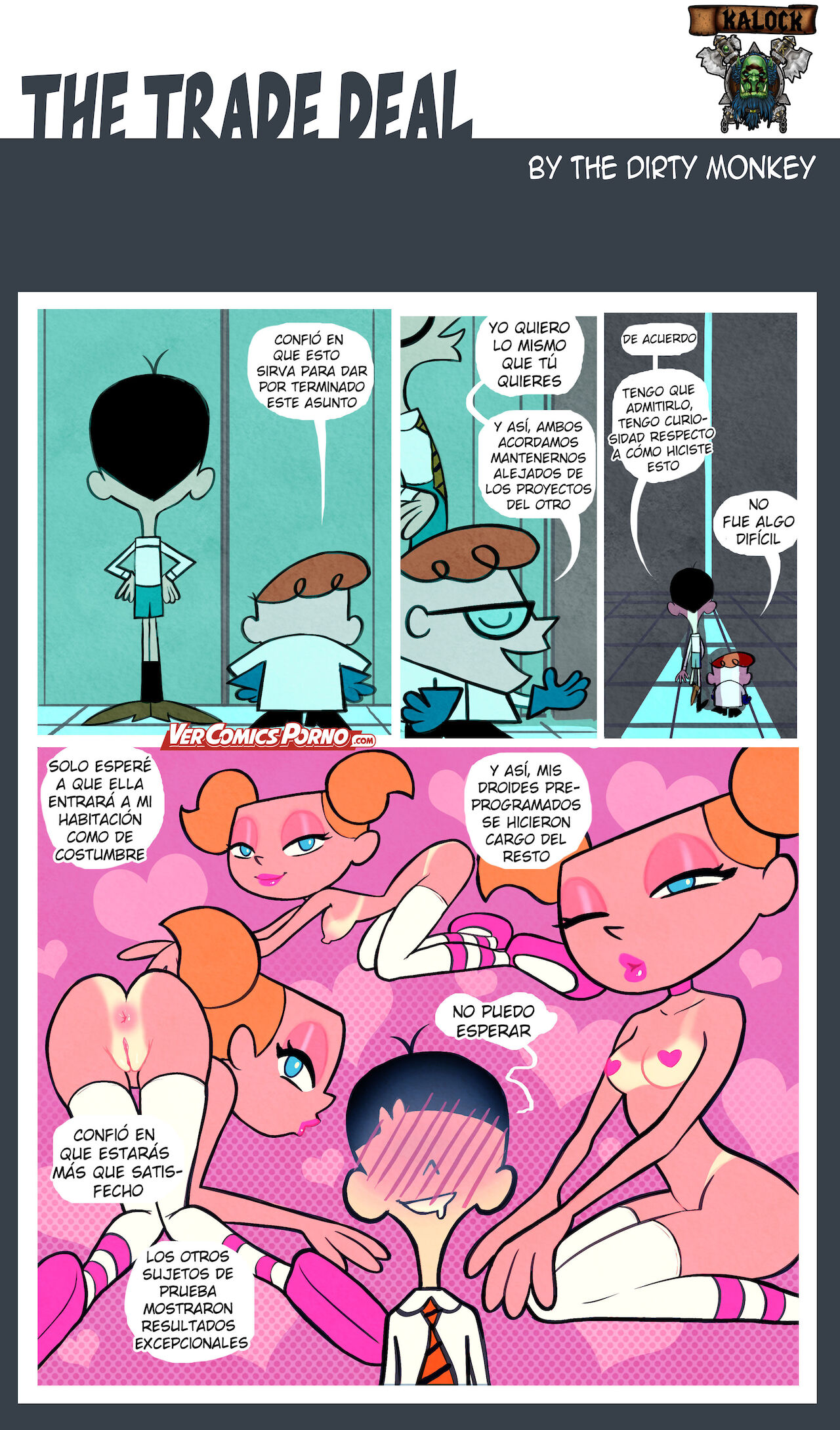 Comic Porno de The Trade Deal - TheDirtyMonkey (#1)