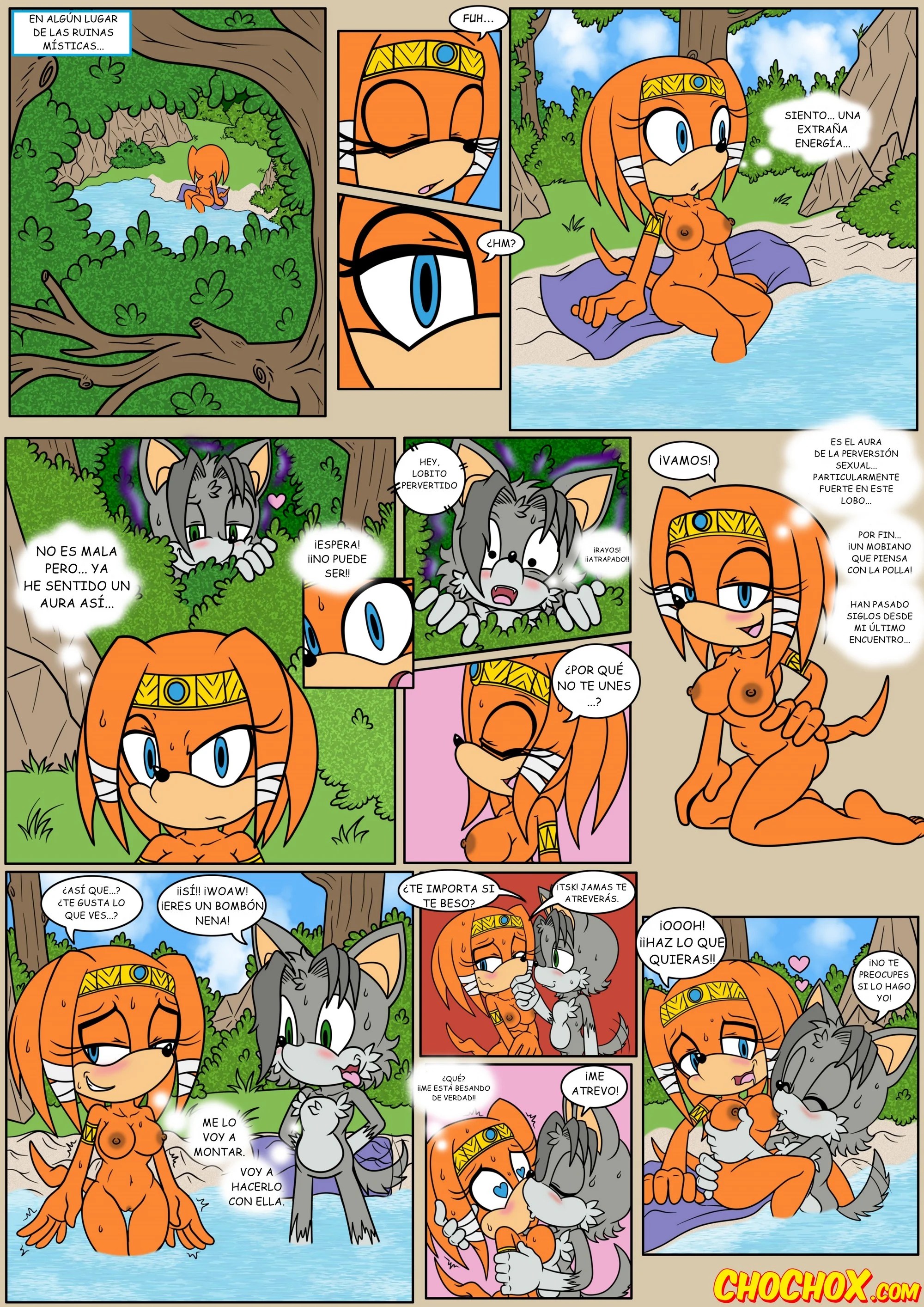 Comic Porno Naiars Misadventures 1 - Tikal The Echidna (#2)