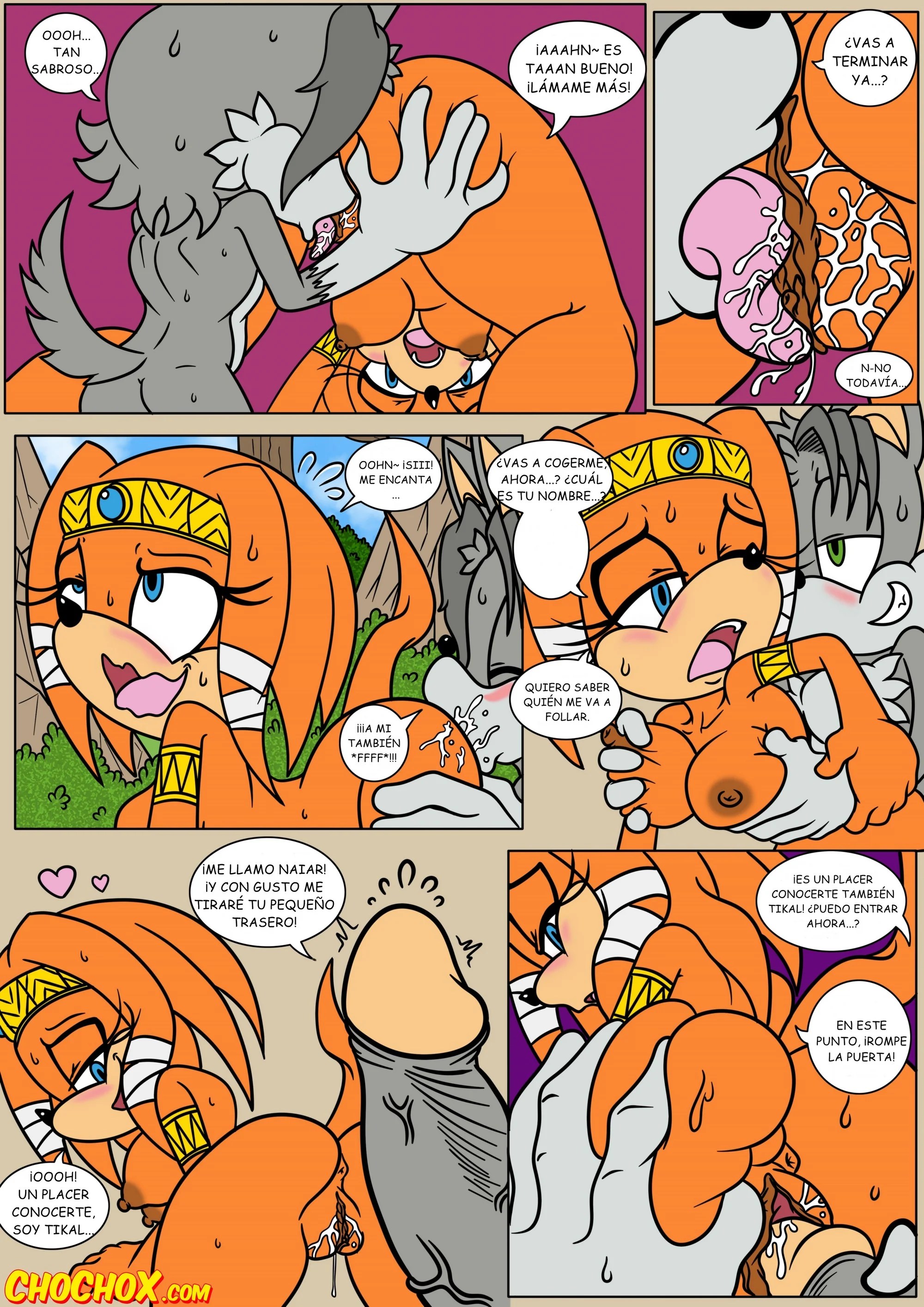 Comic Porno Naiars Misadventures 1 - Tikal The Echidna (#4)