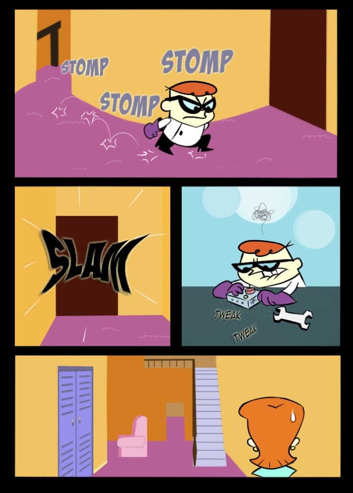 Comic Porno Bad Mouth Mom - Dexter (#3)