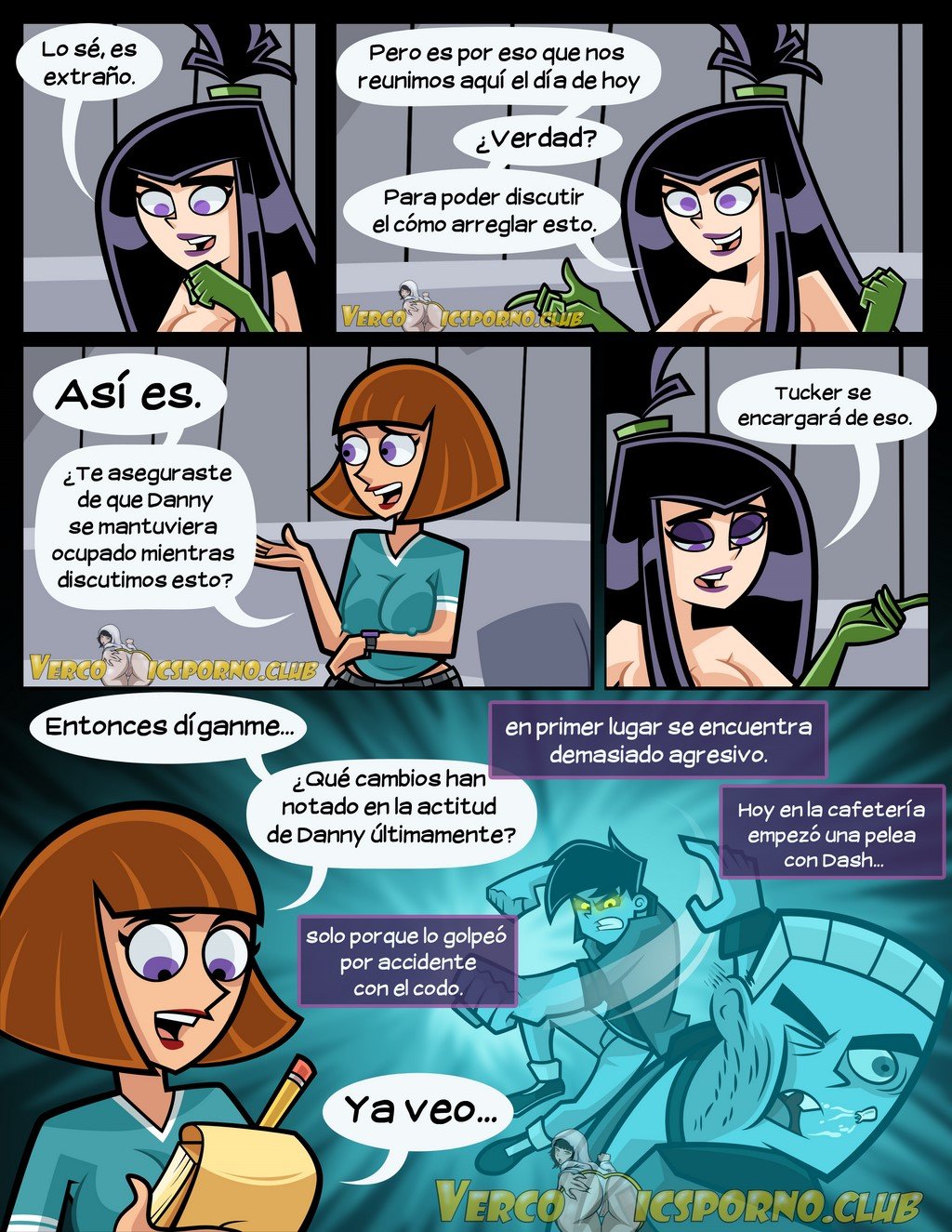 Comic Porno Danny Phantom - Pubertad Fantasma (#4)