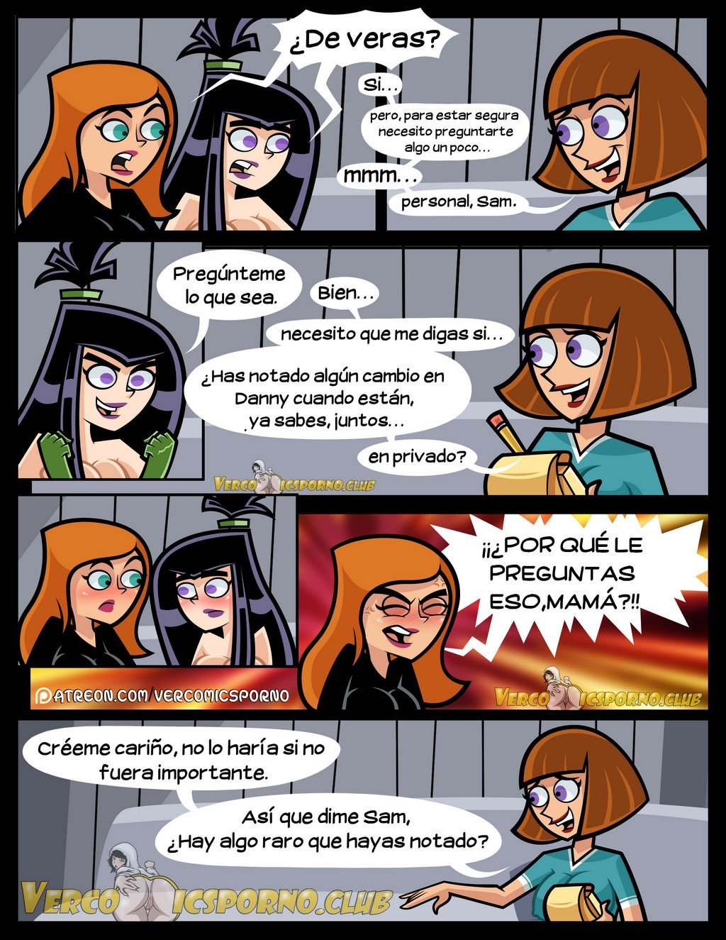 Comic Porno Danny Phantom - Pubertad Fantasma (#6)