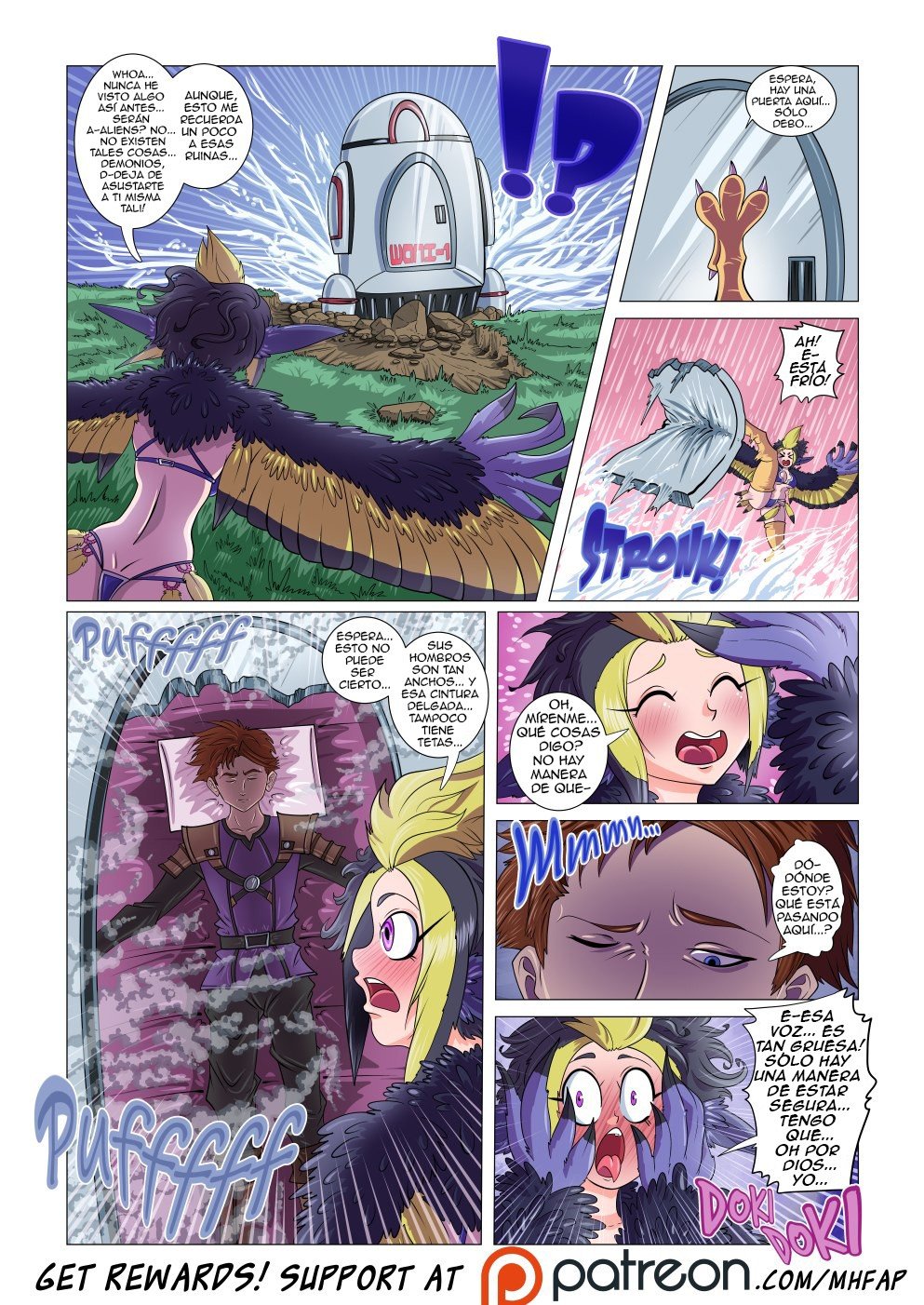 Comic Porno de Monster Harem Feverish Absolute Passion (#11)