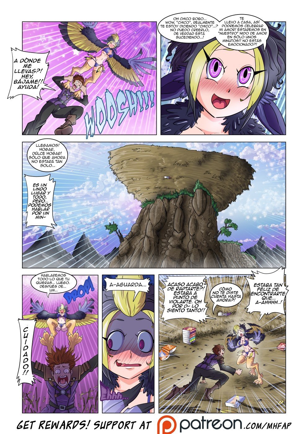 Comic Porno de Monster Harem Feverish Absolute Passion (#13)