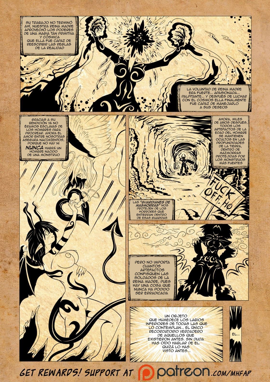Comic Porno Monster Harem Feverish Absolute Passion (#3)