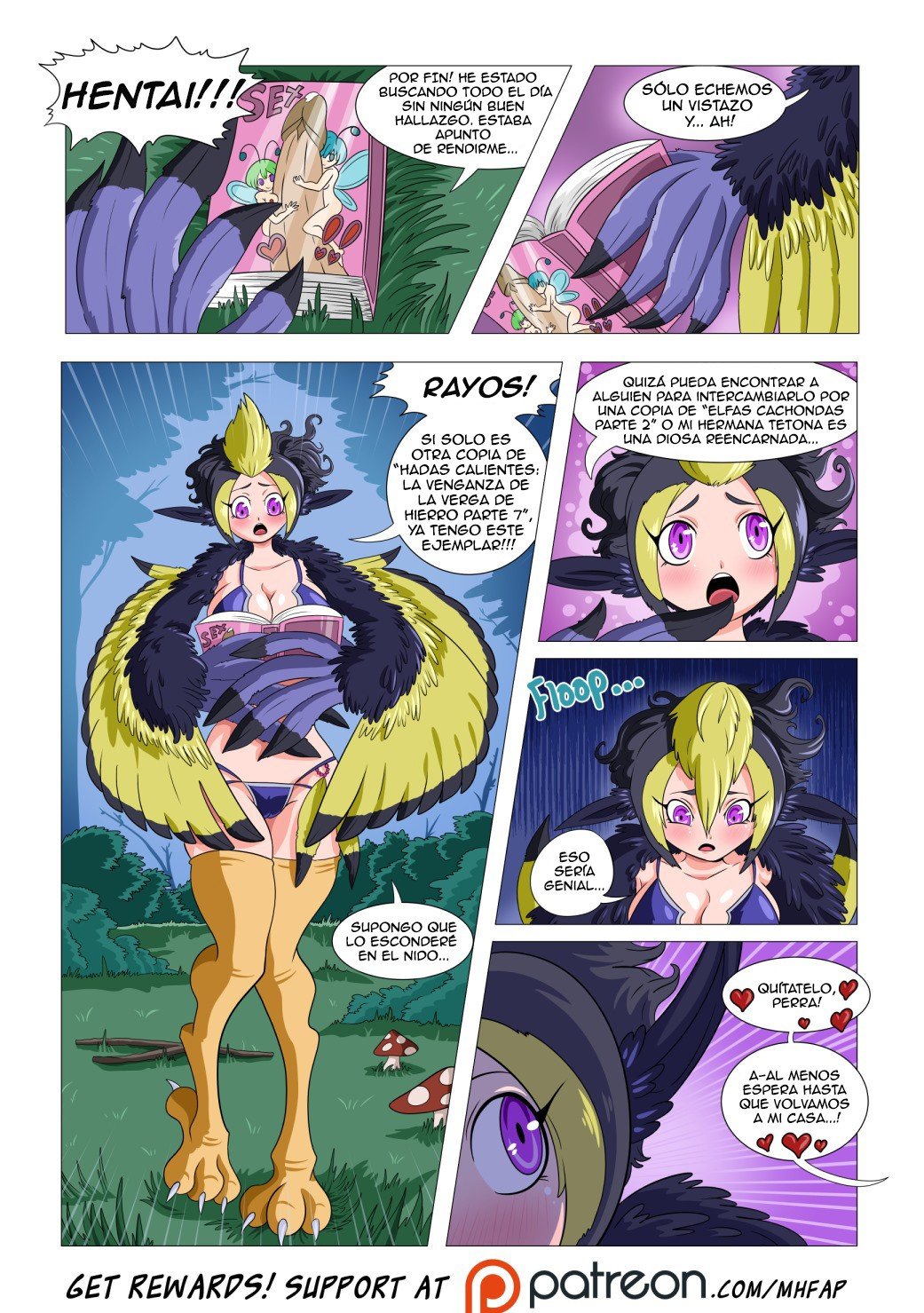 Comic Porno Monster Harem Feverish Absolute Passion (#4)