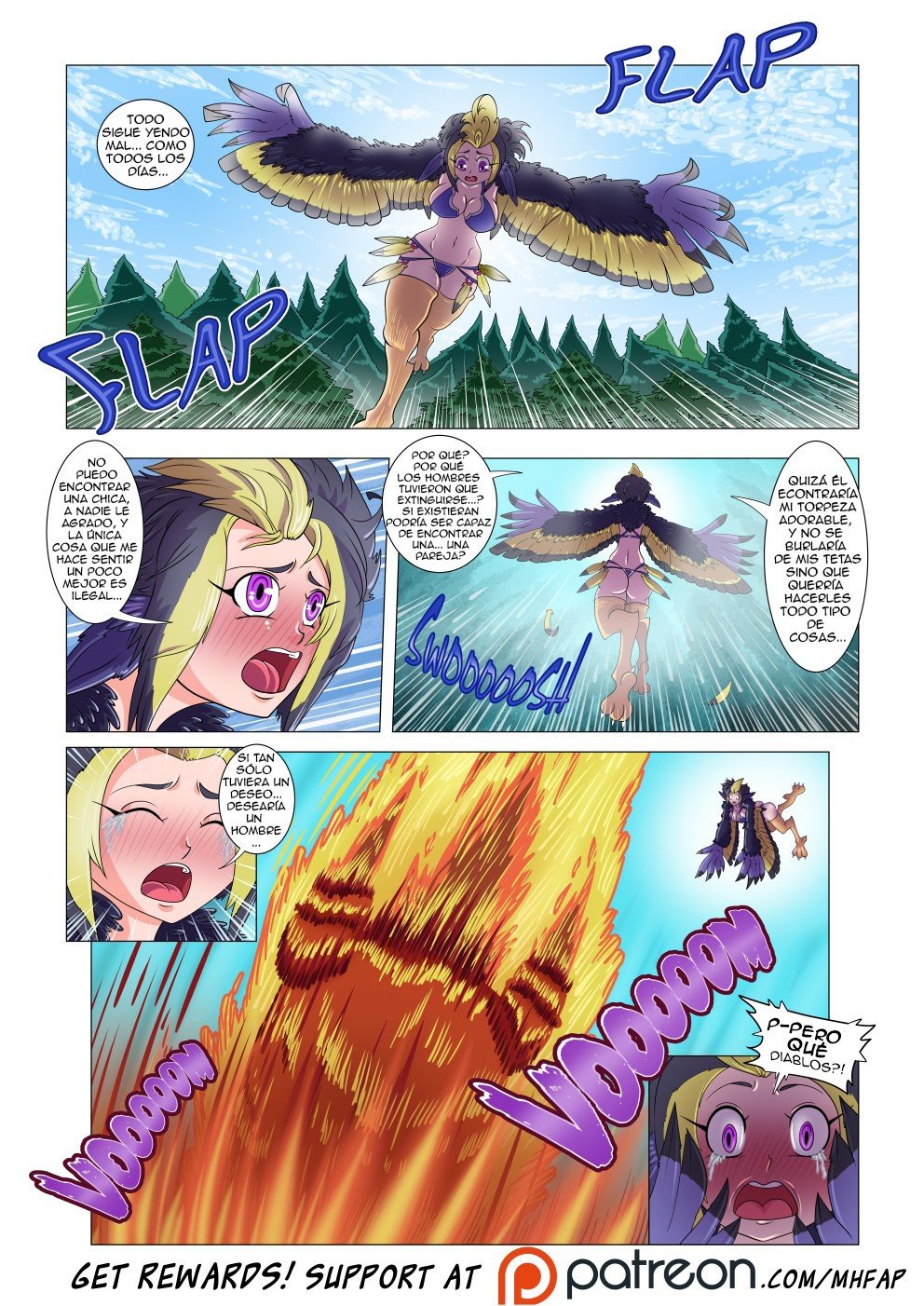 Comic Porno de Monster Harem Feverish Absolute Passion (#10)