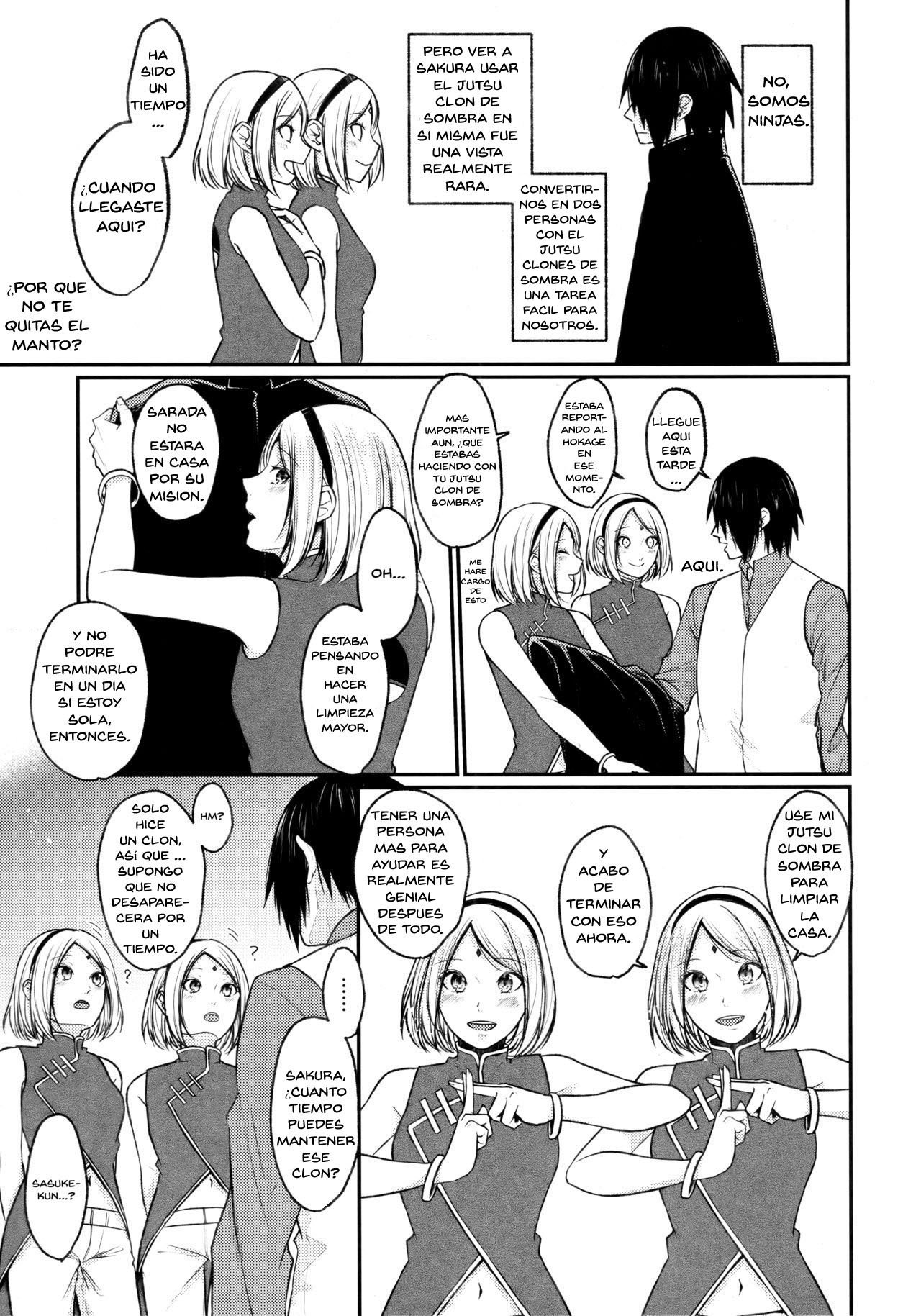 Comic Porno Zennin Shuuketsu 10 - Lets Play Kage Bunshin (#5)