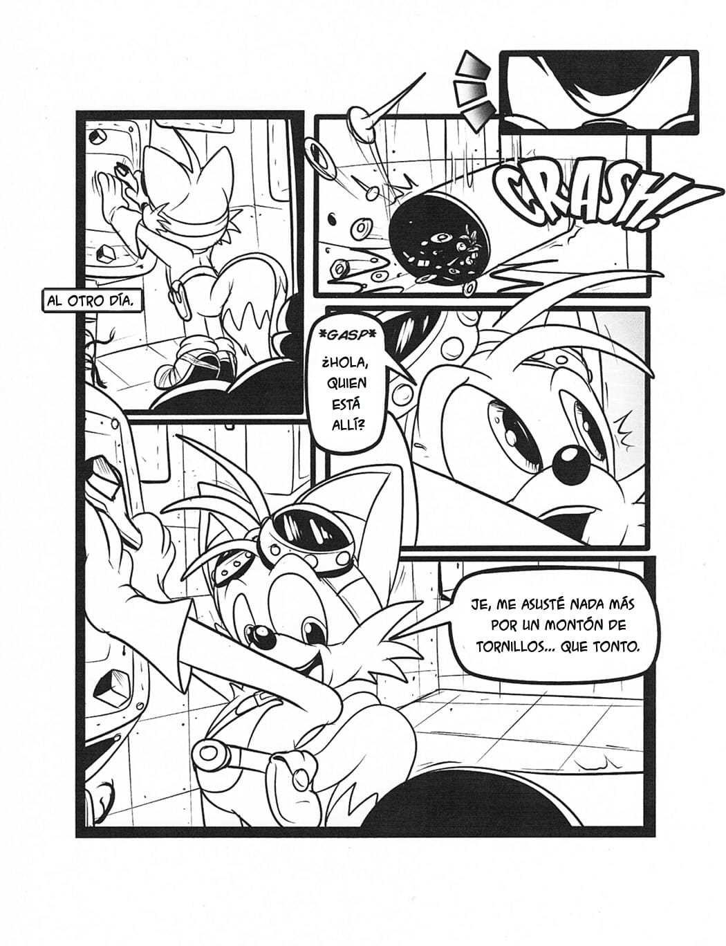 Comic Porno Below The Belt - Amy Rose XXX (#5)