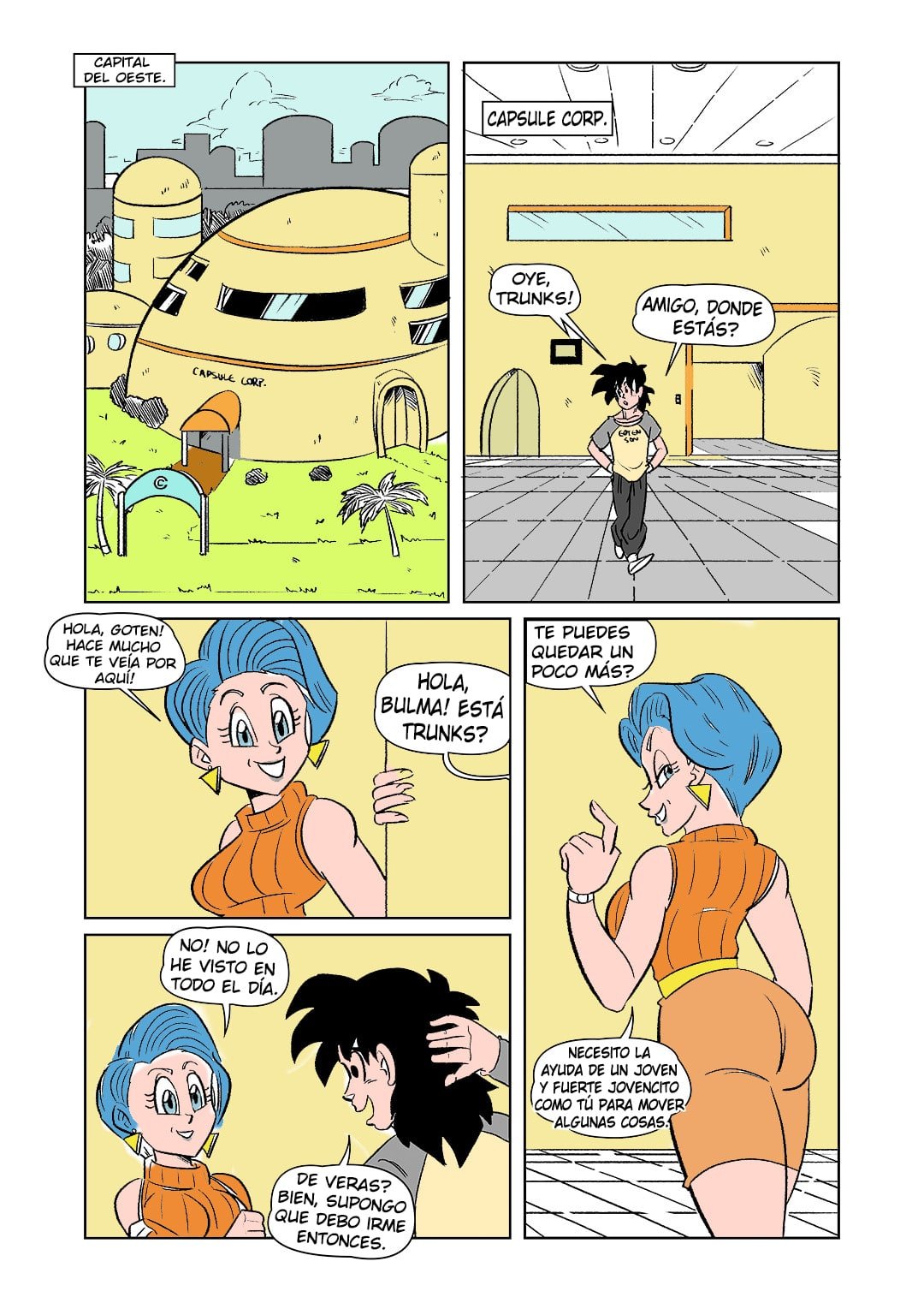 Comic Porno El Intercambio - Full Color (#4)