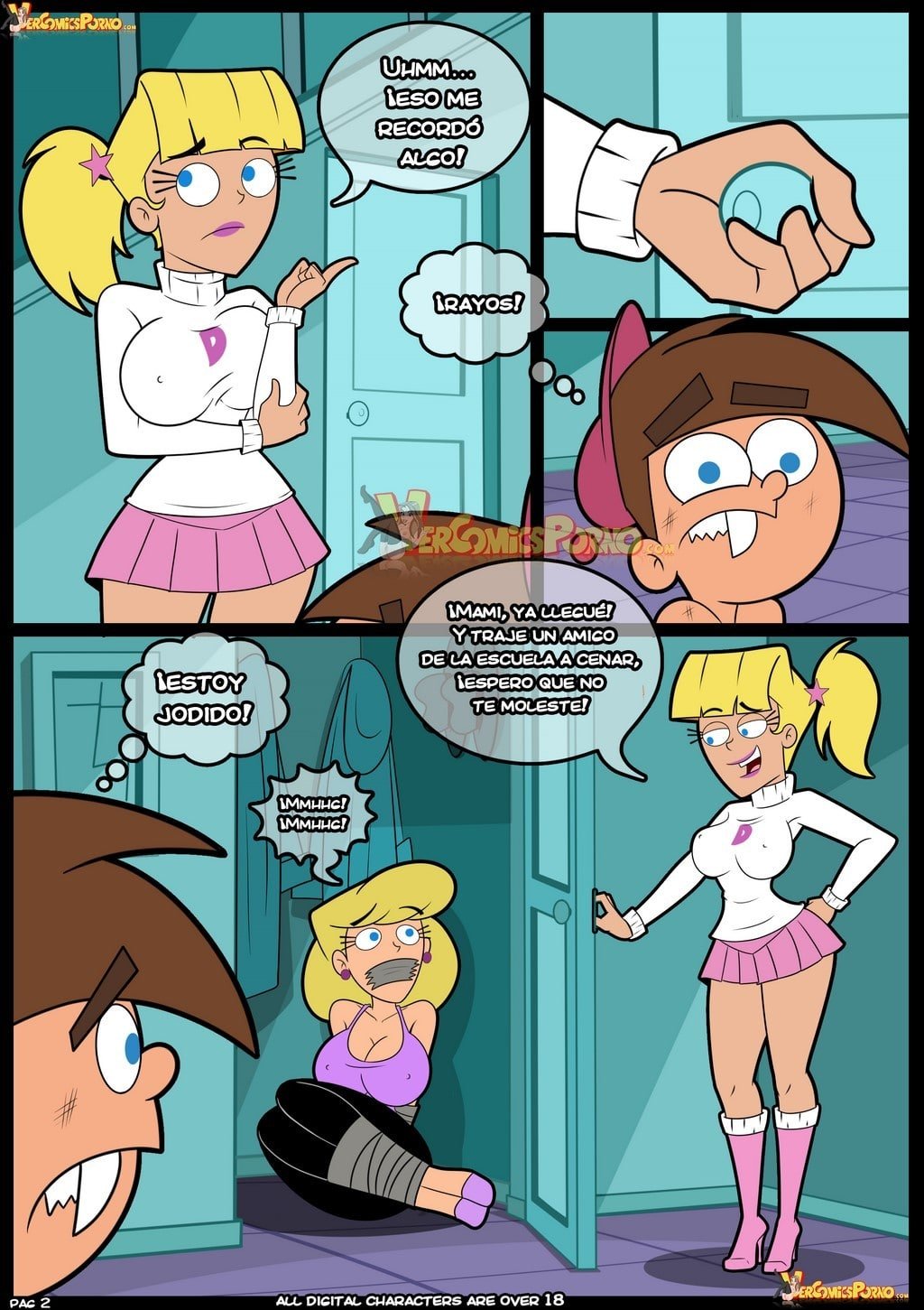 Comic Porno Padrinos Magicos - Rompiendo Reglas 6 (#3)