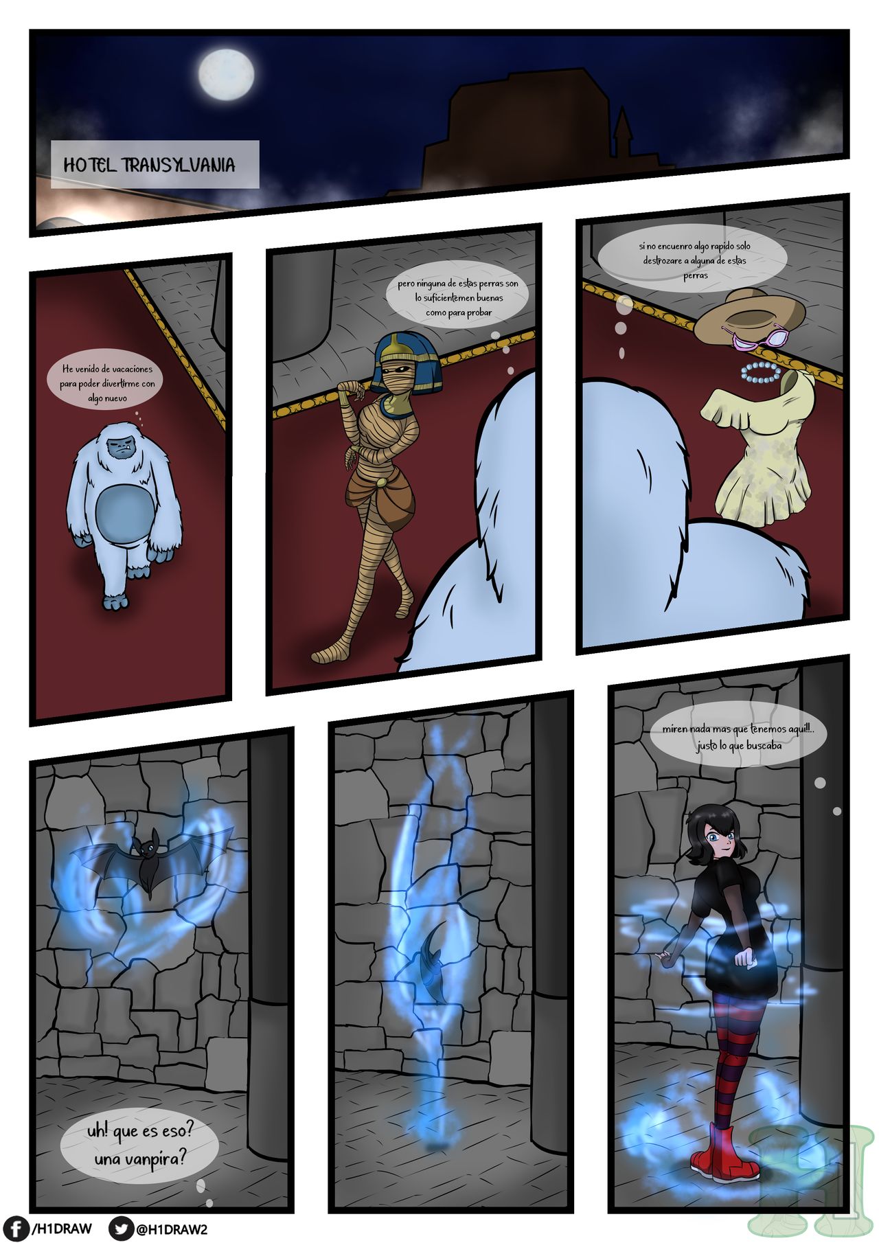 Comic Porno Service 1 - Hotel Transylvania (#2)