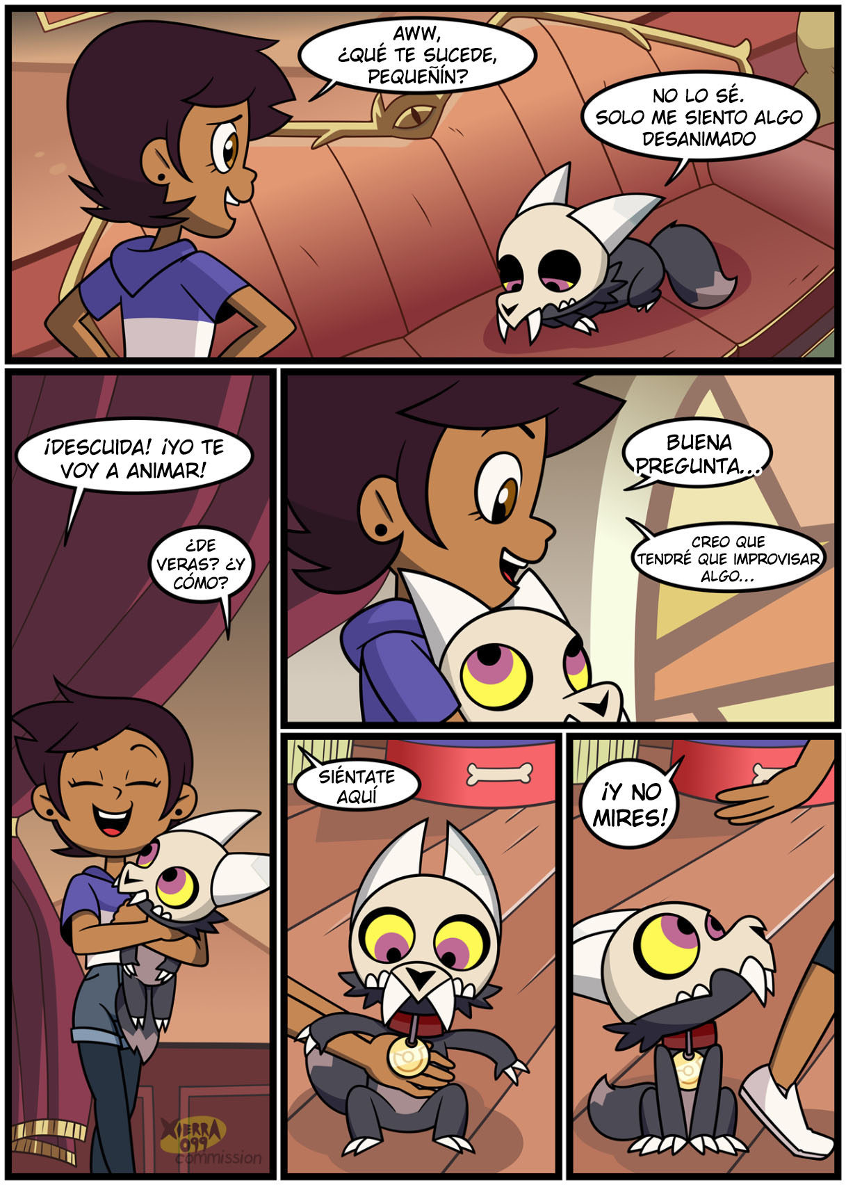 Comic Porno The Owl House - After Dark - King’s Cheer Up Dress Up Party - Xierra099 (#2)