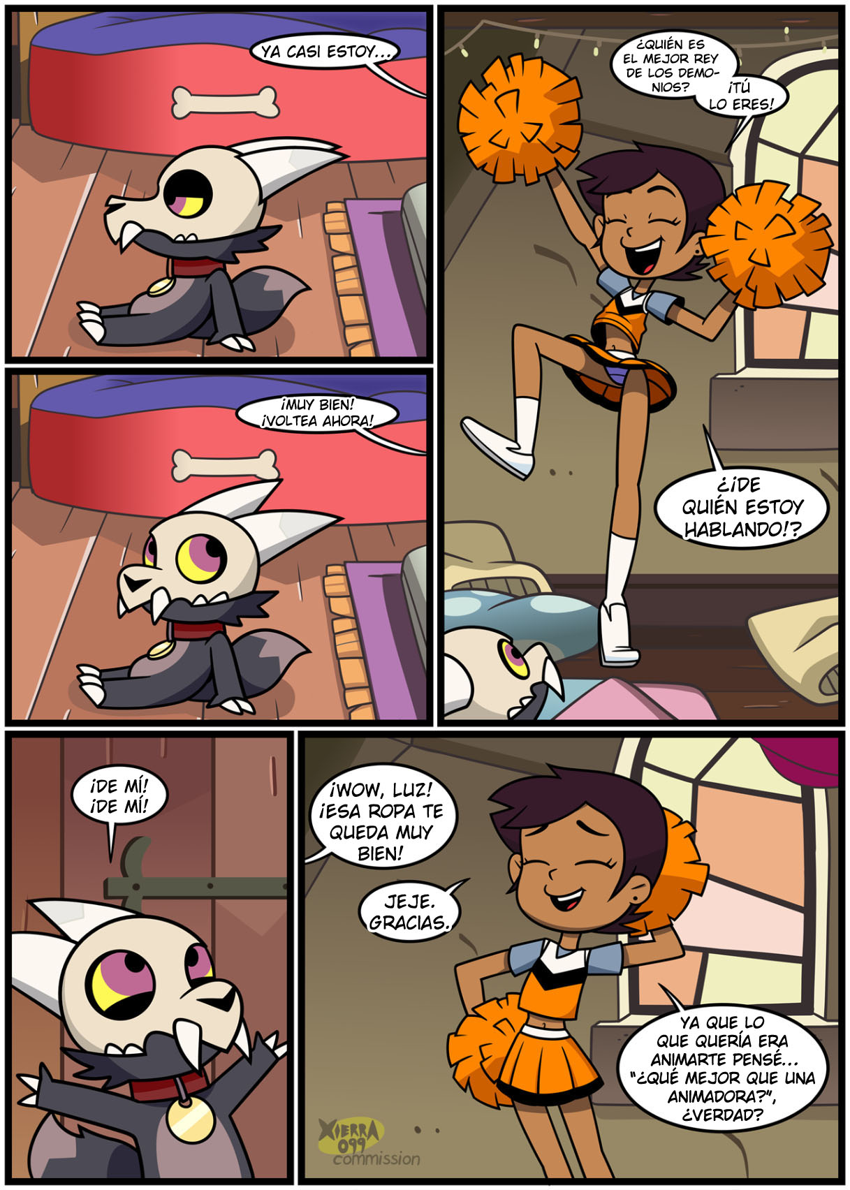 Comic Porno The Owl House - After Dark - King’s Cheer Up Dress Up Party - Xierra099 (#3)