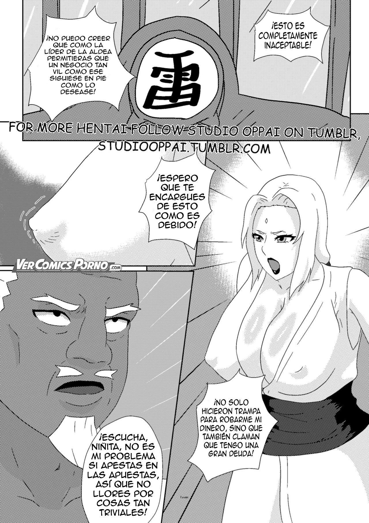 Comic Porno Tsunade’s Lost Bet (#2)