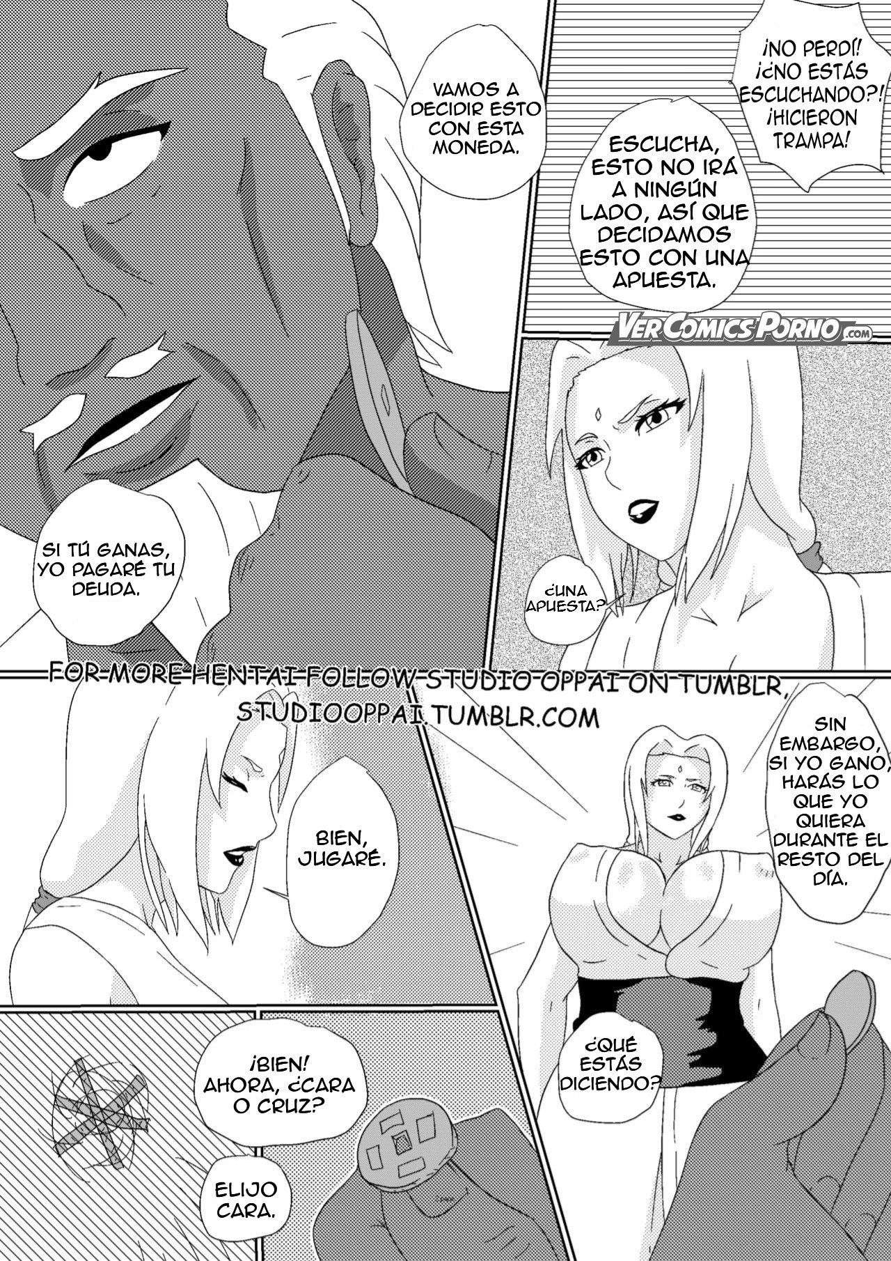 Comic Porno Tsunade’s Lost Bet (#3)