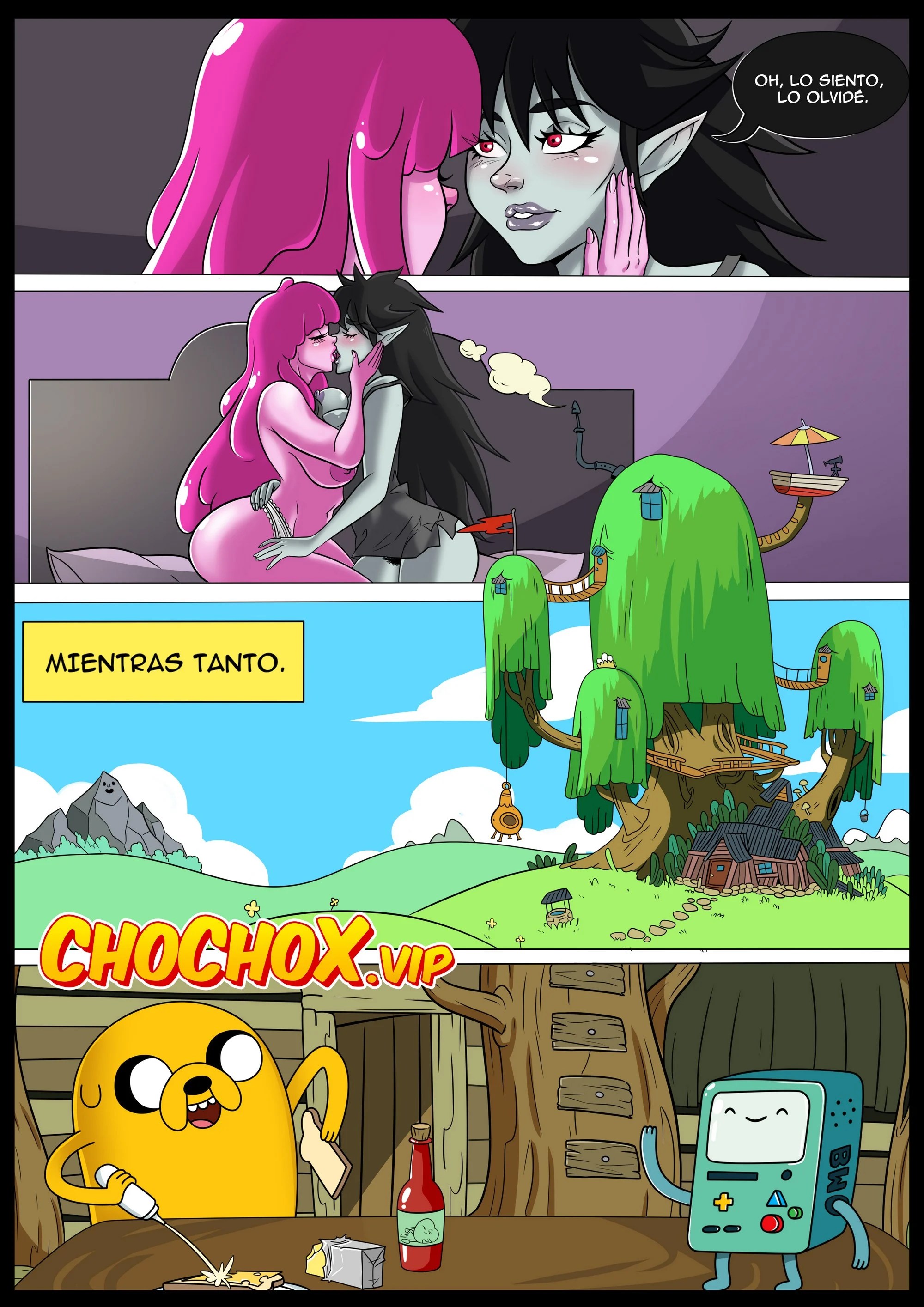 Comic Porno Hora De Aventuras Felices Fiestas - (Exclusivo ChoChoX) (#5)