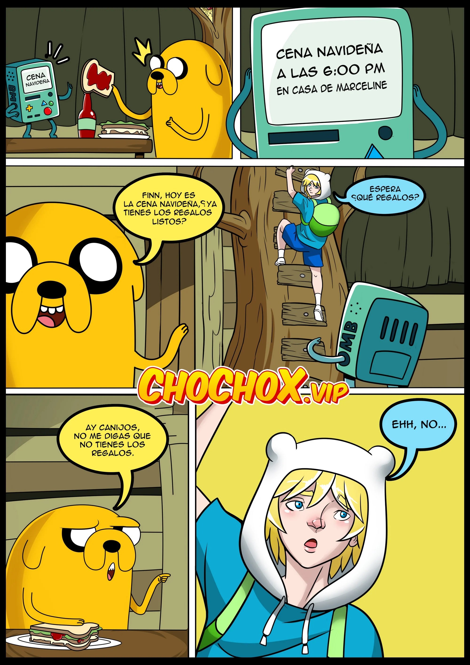 Comic Porno Hora De Aventuras Felices Fiestas - (Exclusivo ChoChoX) (#6)