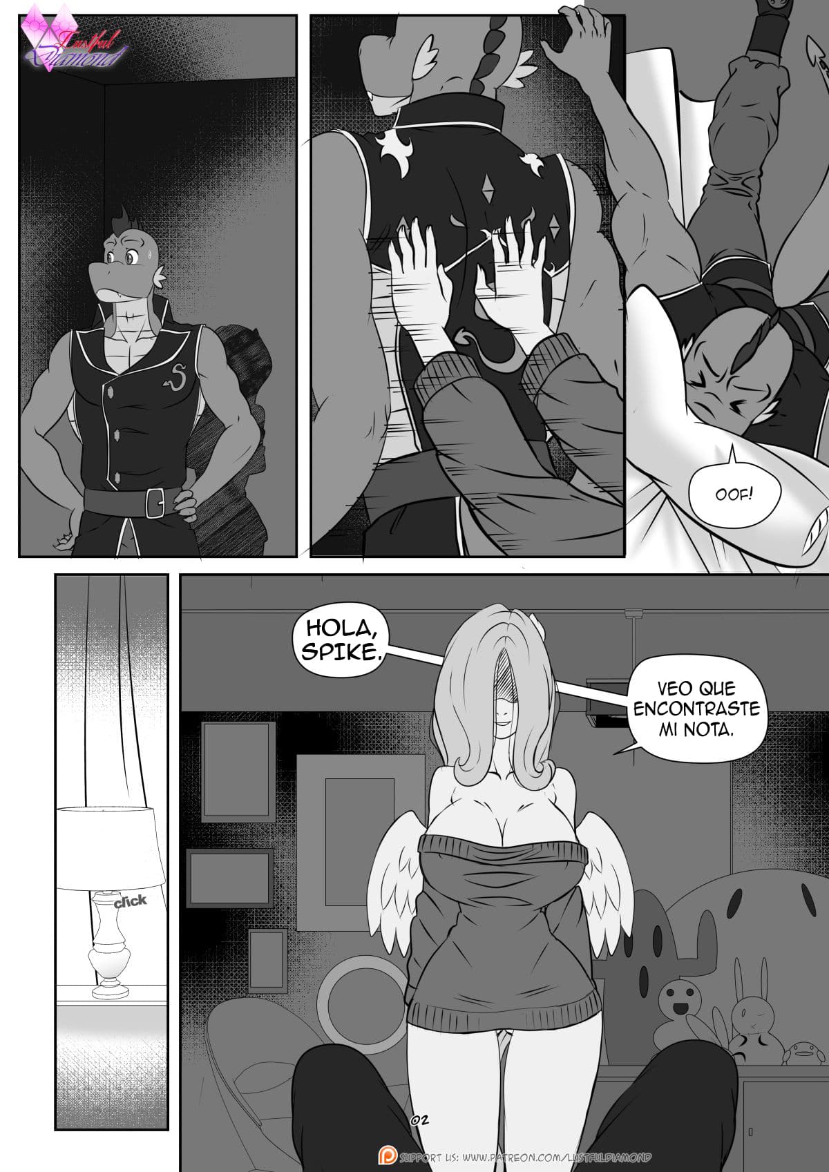 Comic Porno Lustful Diamond - Flutterlie (#3)