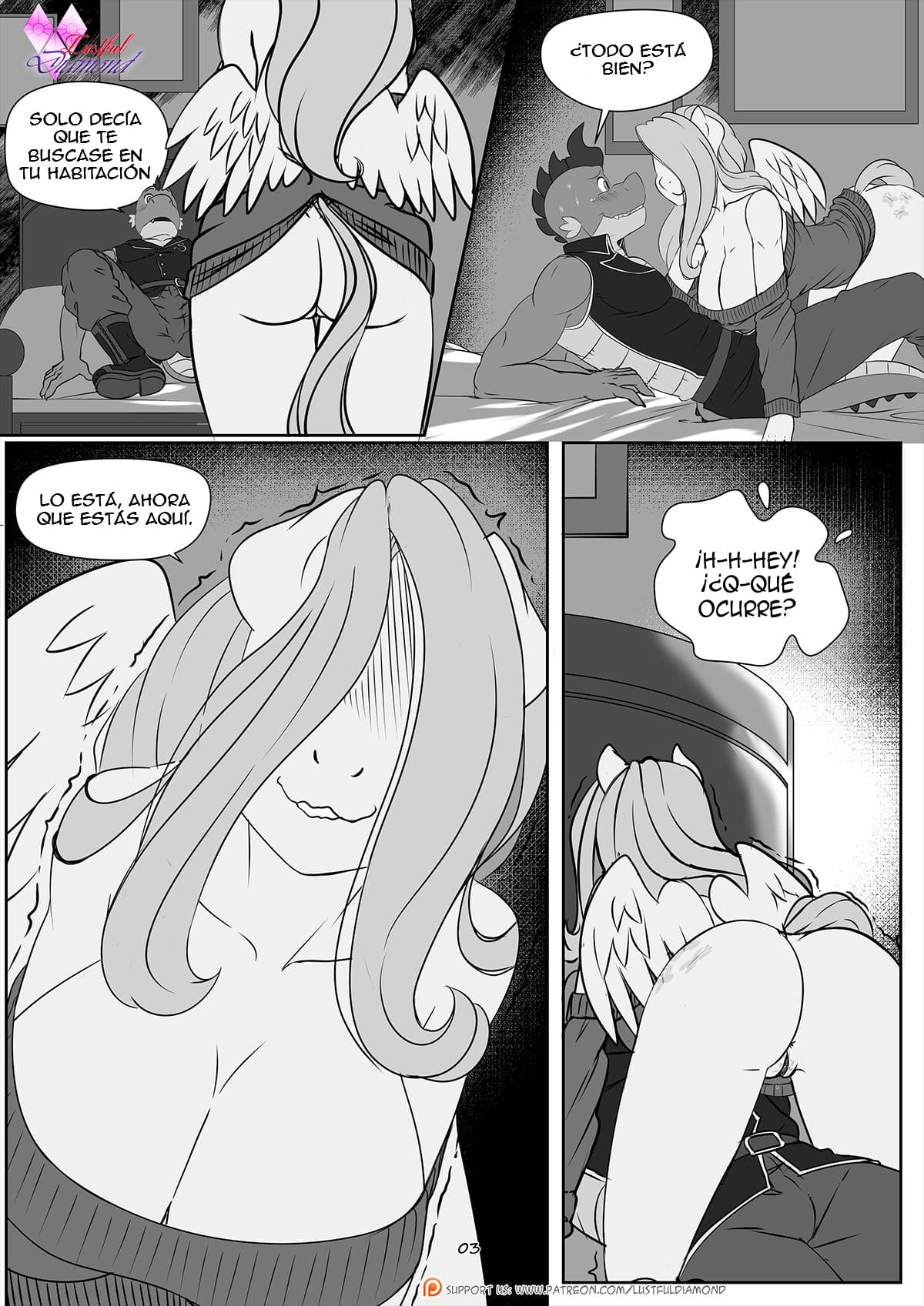 Comic Porno Lustful Diamond - Flutterlie (#4)