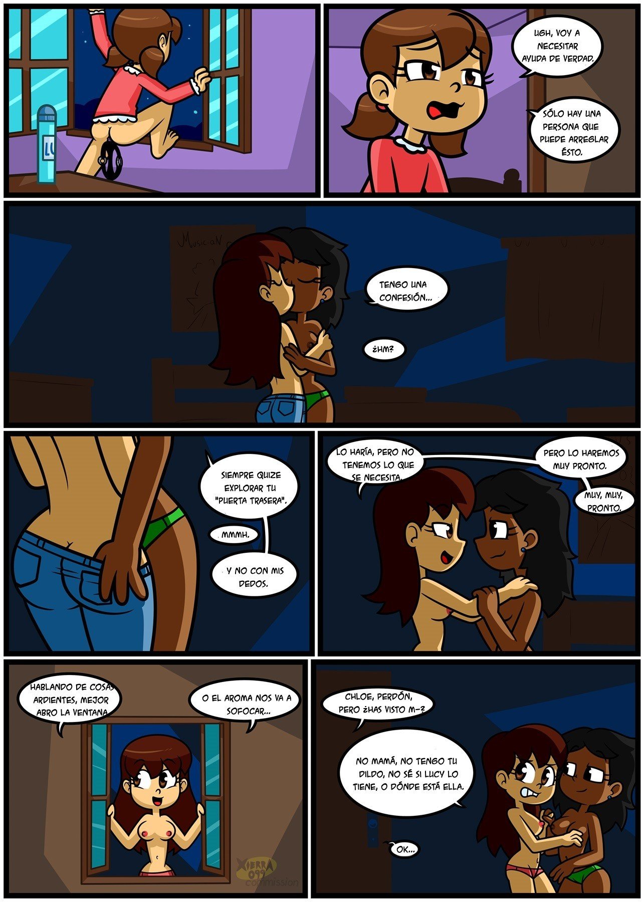 Comic Porno Strap On Sis - Xierra099 (#4)