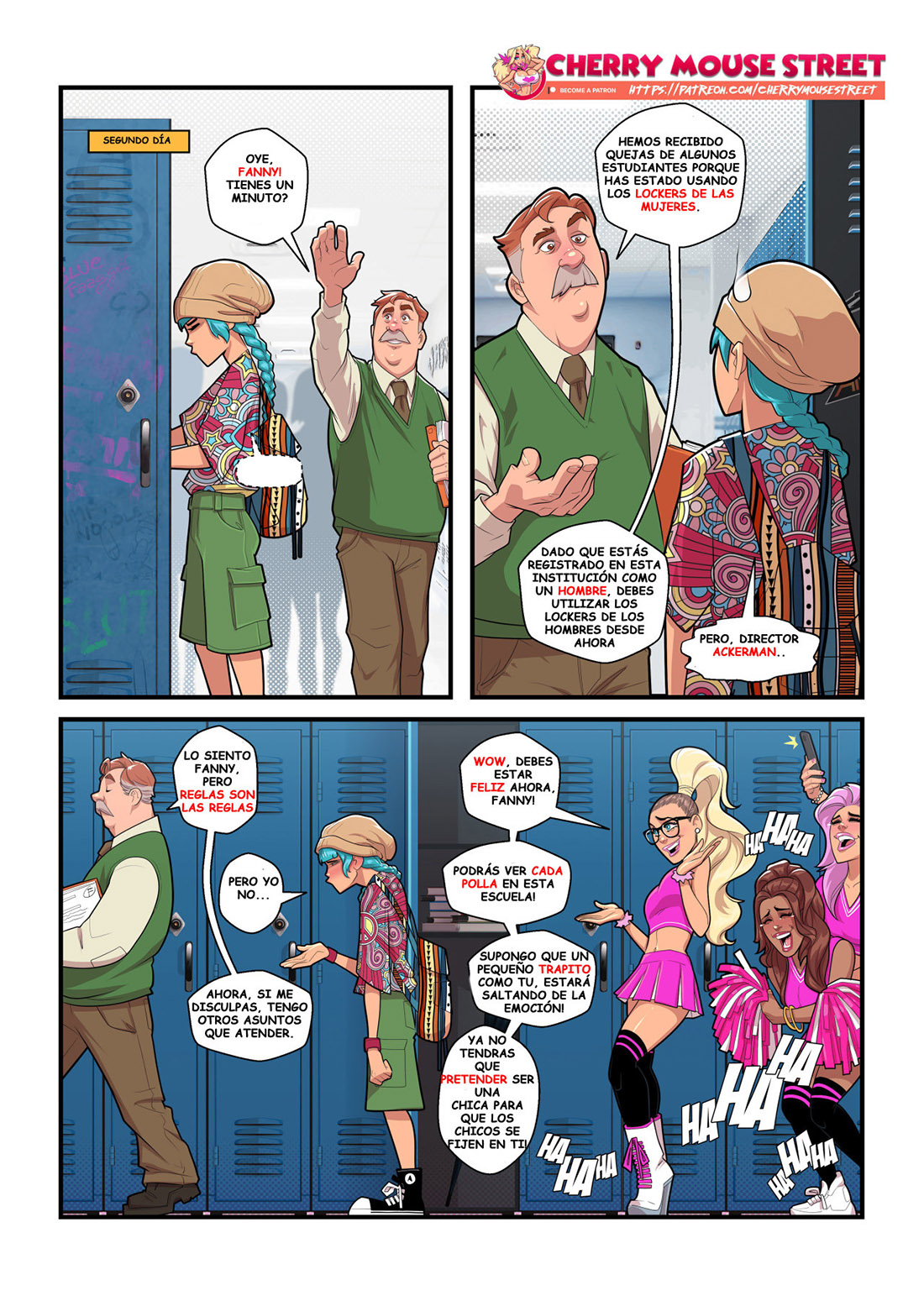 Comic Porno Bad Cheerleader - Cherry Mouse Street (#3)