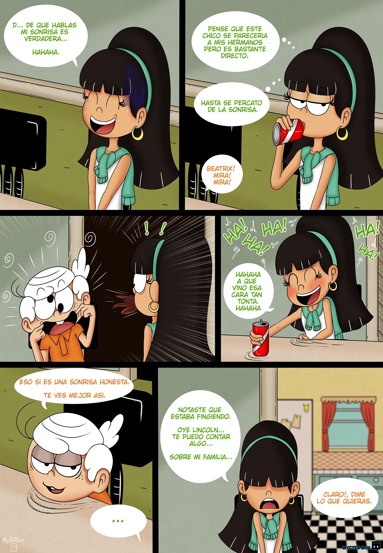 Comic Porno Mi Vecino Lincoln Loud XXX (#4)