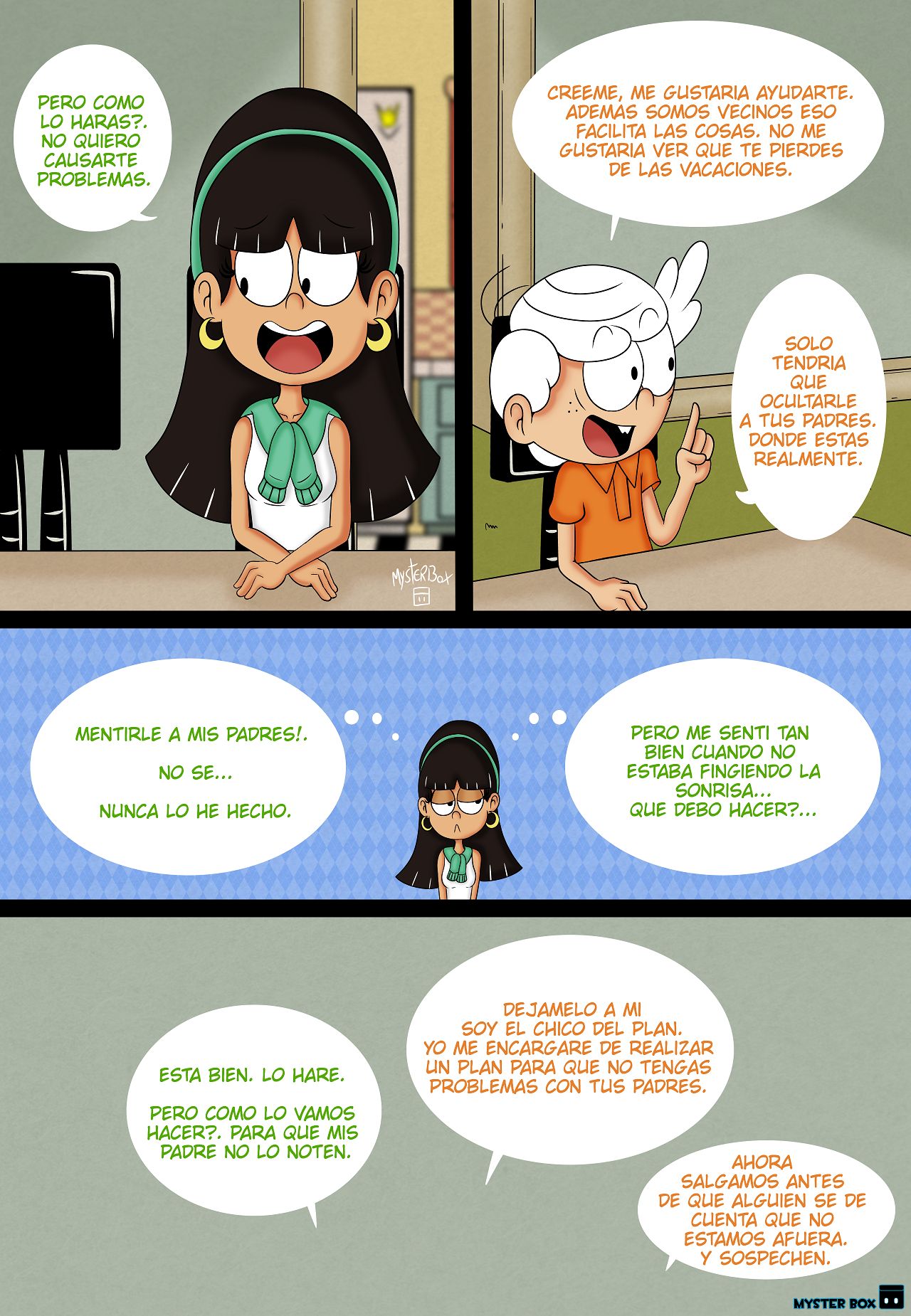 Comic Porno Mi Vecino Lincoln Loud XXX (#6)
