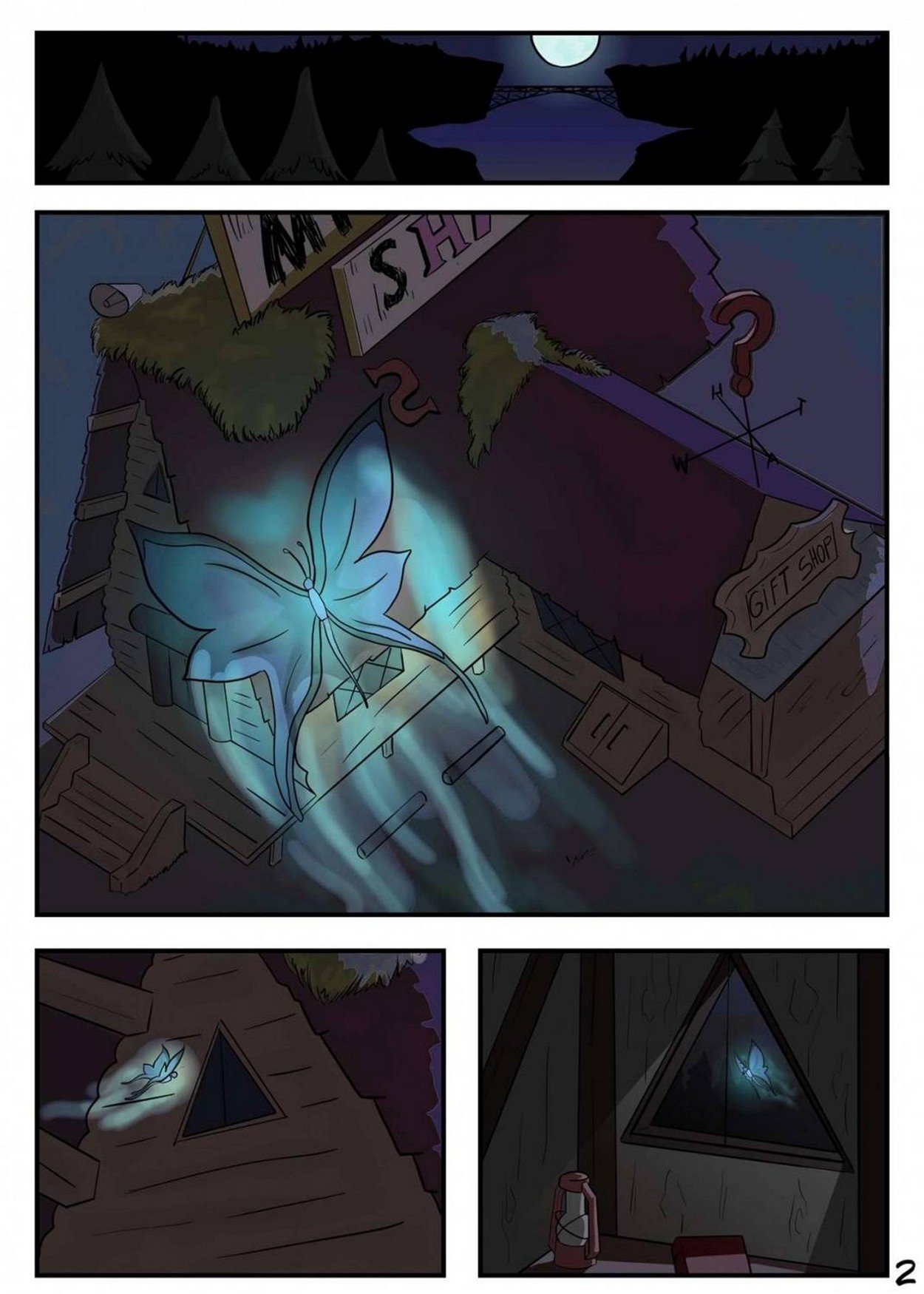 Comic Porno Butterflies In My Head 2 - Gravity Falls (#2)