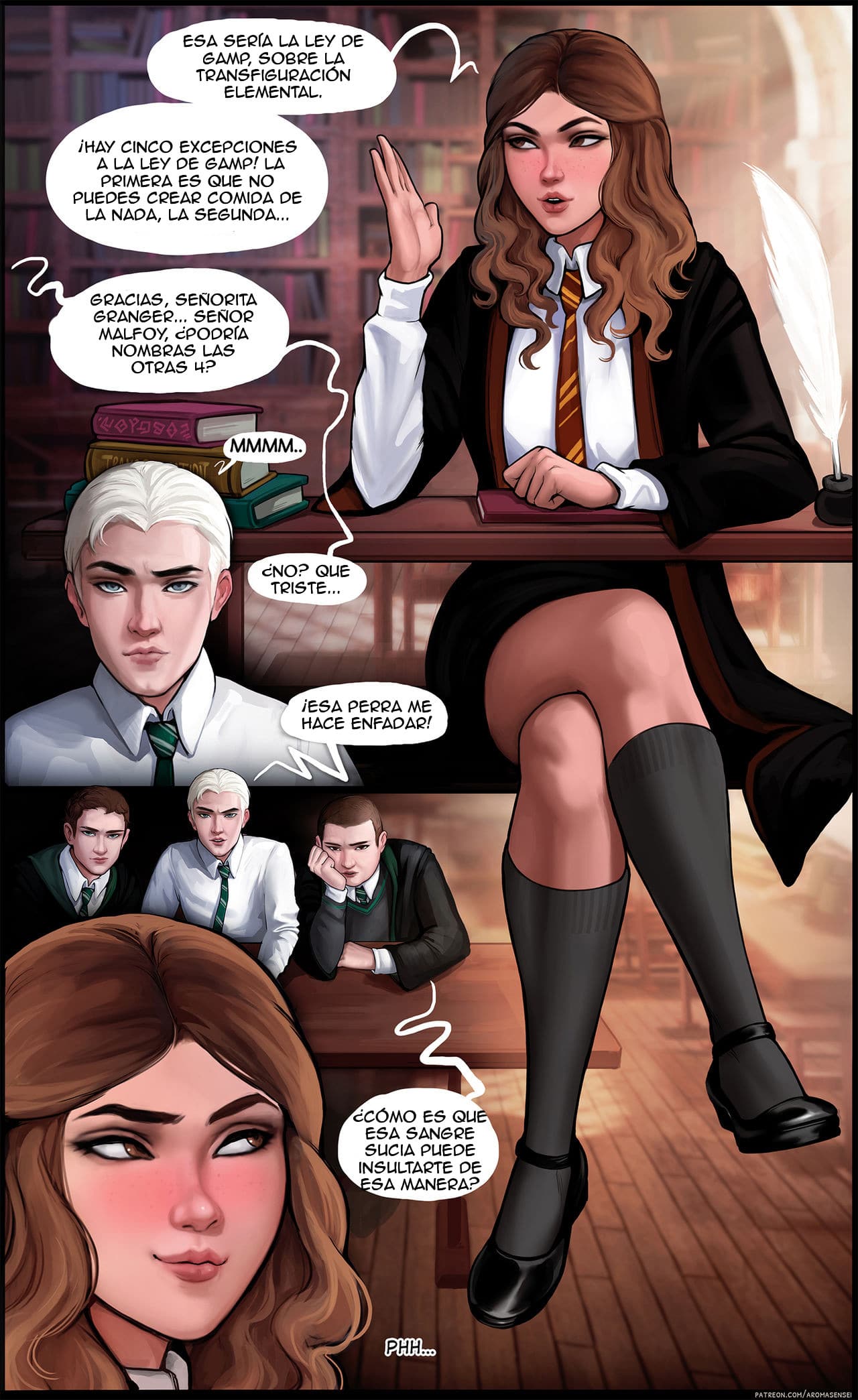Comic Porno Leccion Extra - Harry Potter (#3)