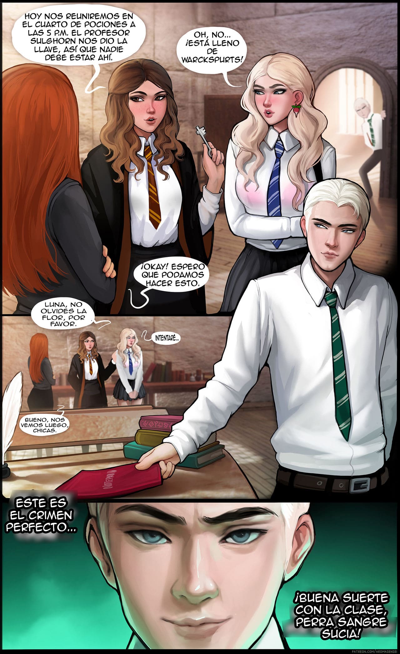 Comic Porno Leccion Extra - Harry Potter (#7)